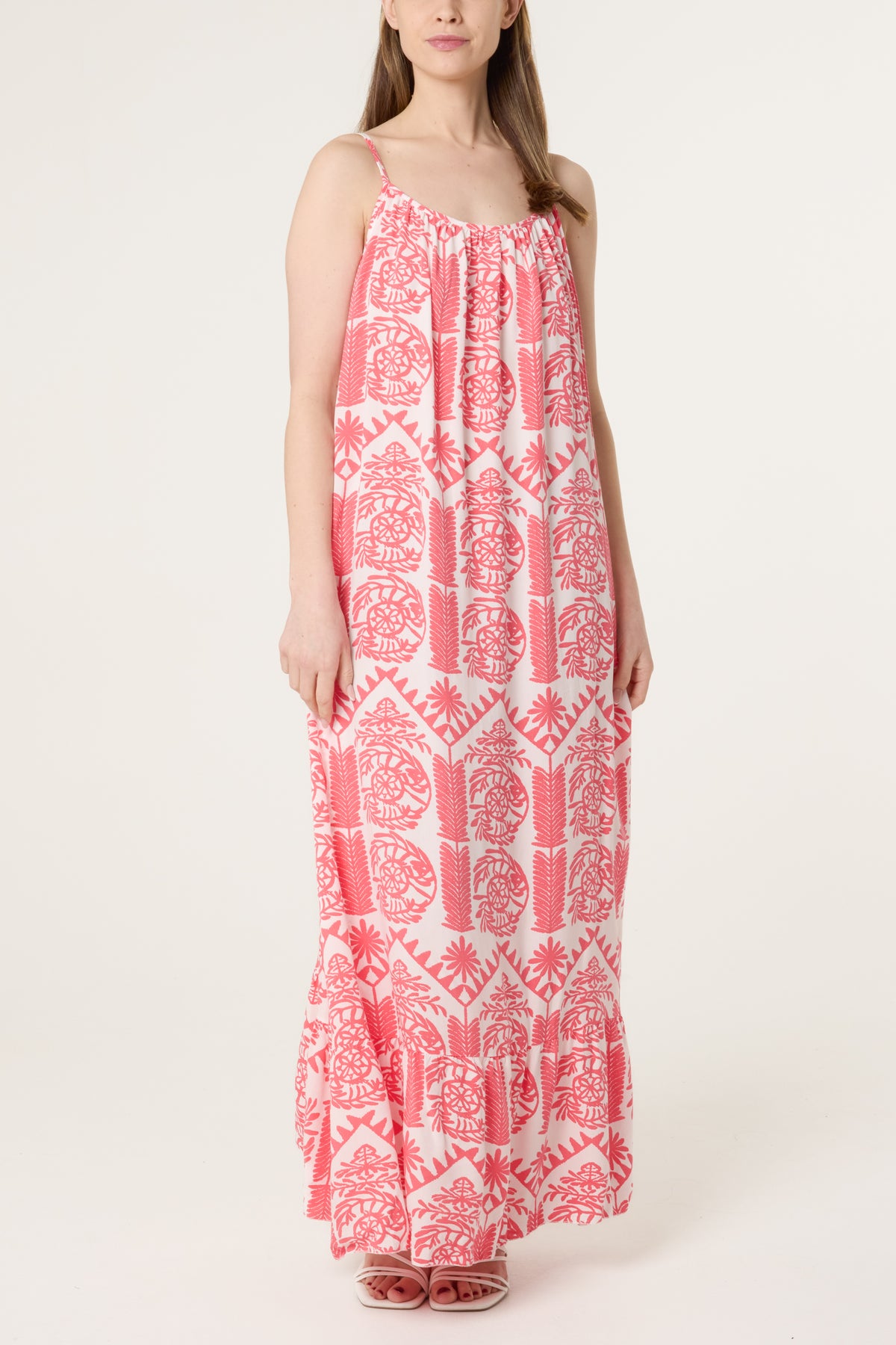 Baroque Cami Maxi Dress