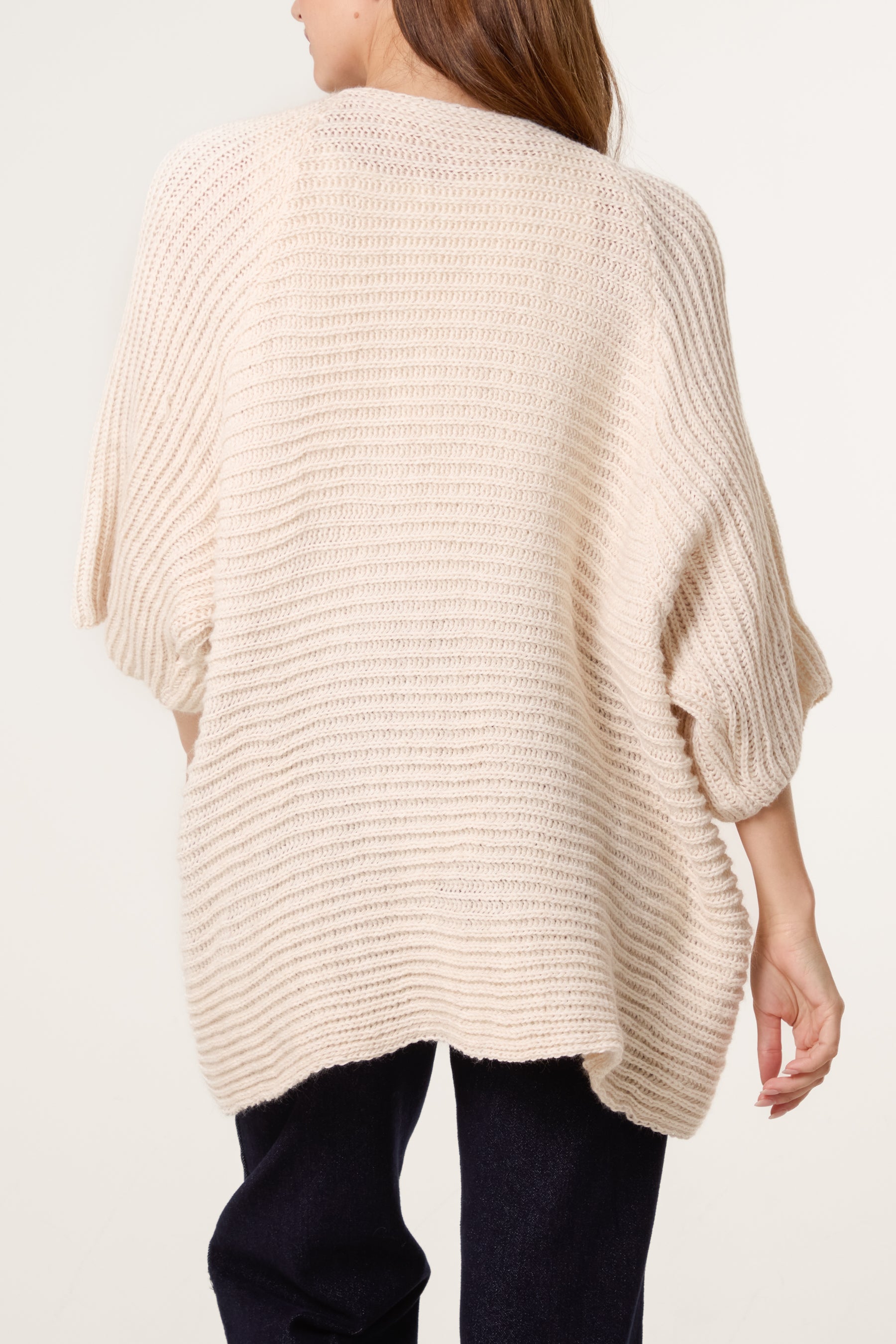 Knitted Kimono Jacket