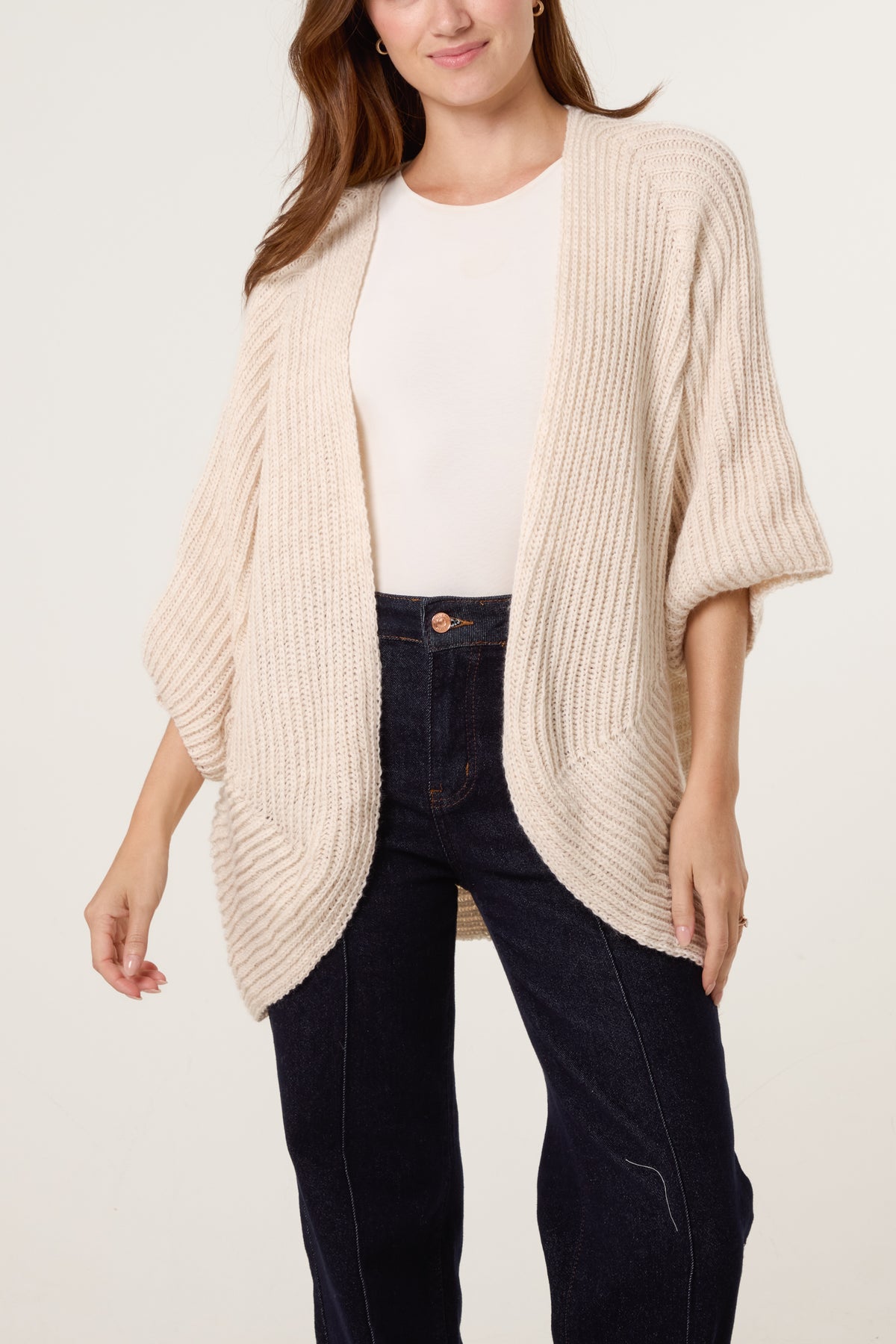 Knitted Kimono Jacket