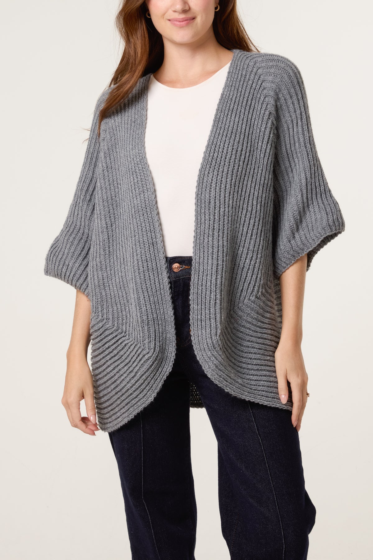 Knitted Kimono Jacket