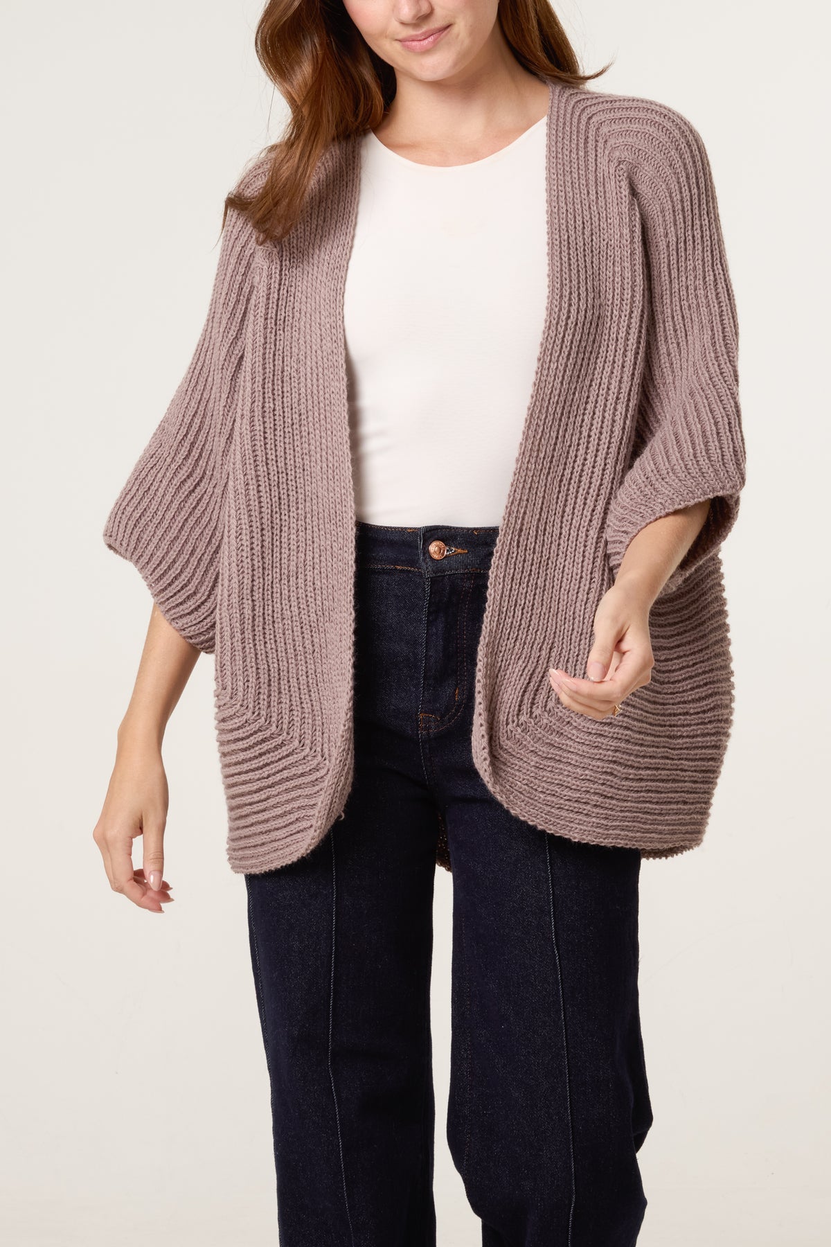 Knitted Kimono Jacket