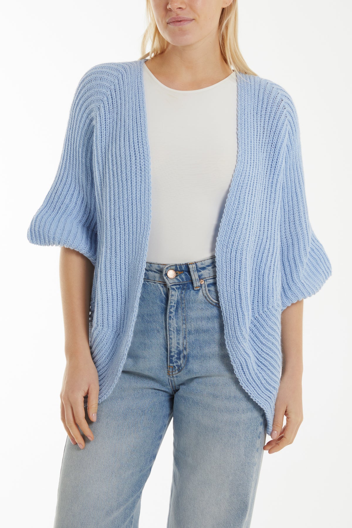 Knitted Kimono Jacket