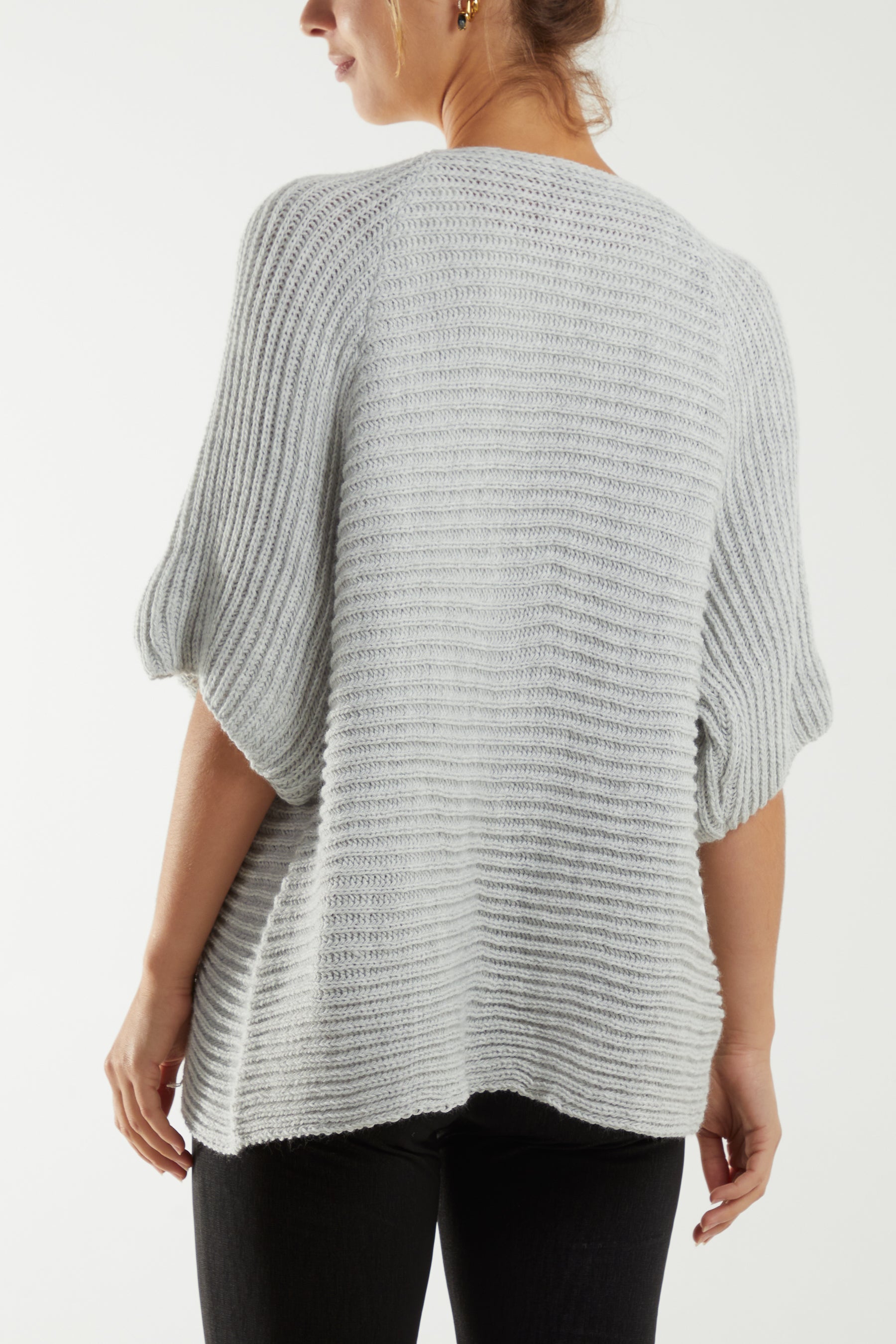 Knitted Kimono Jacket