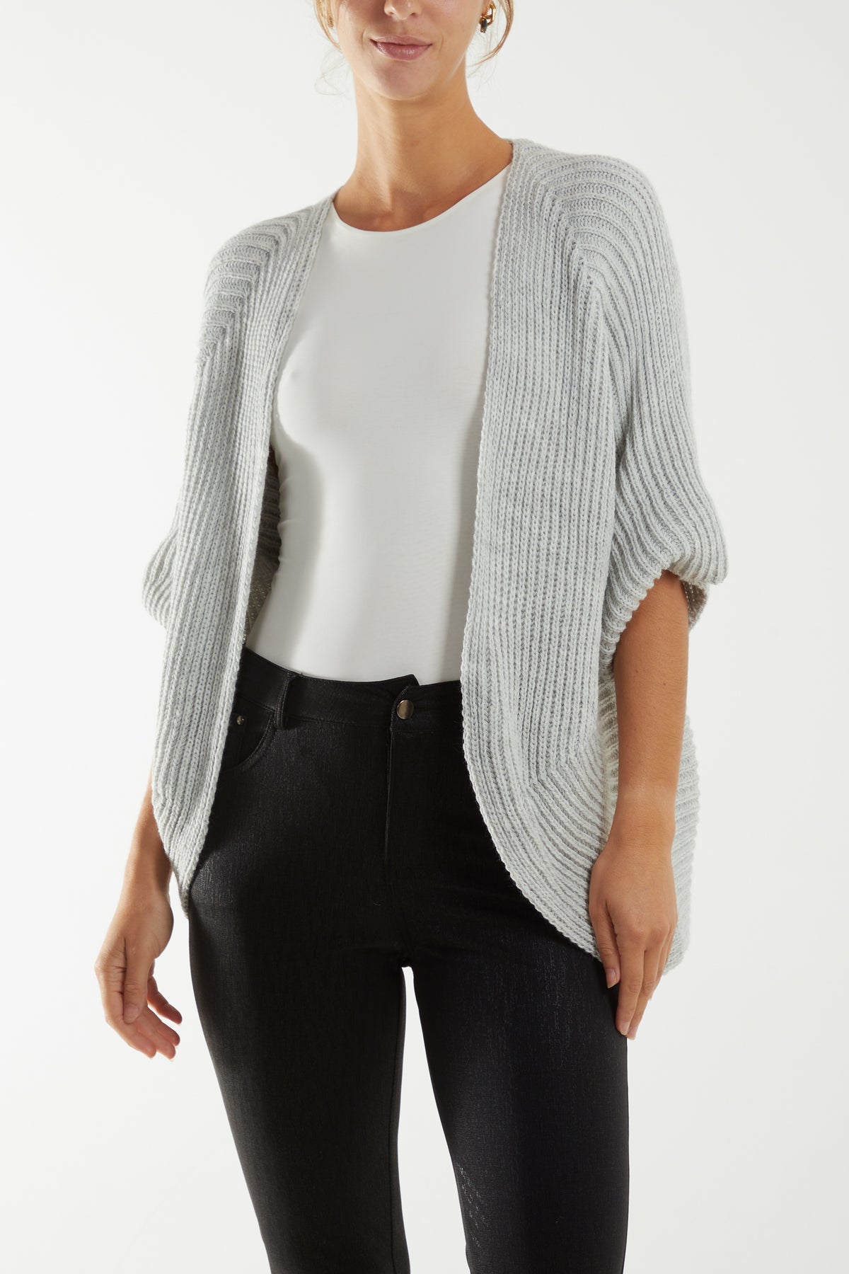 Knitted Kimono Jacket