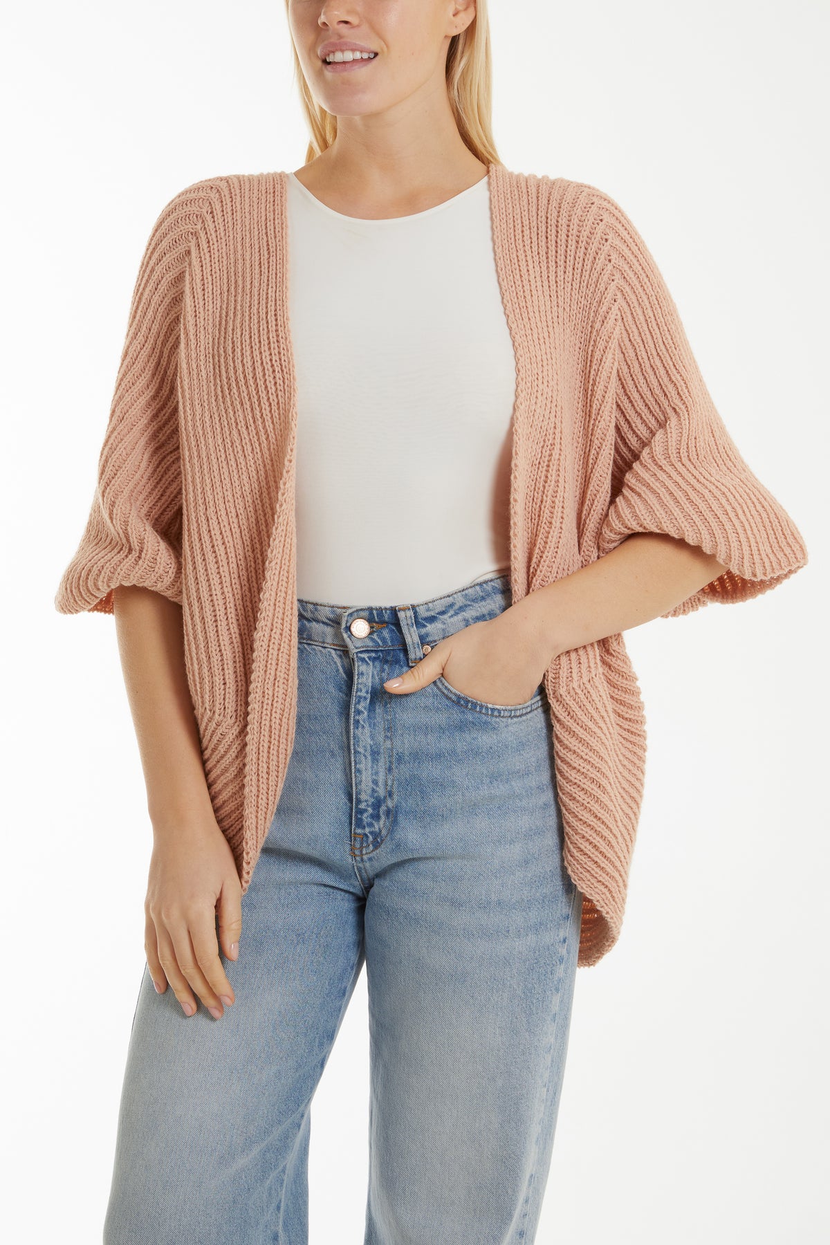 Knitted Kimono Jacket