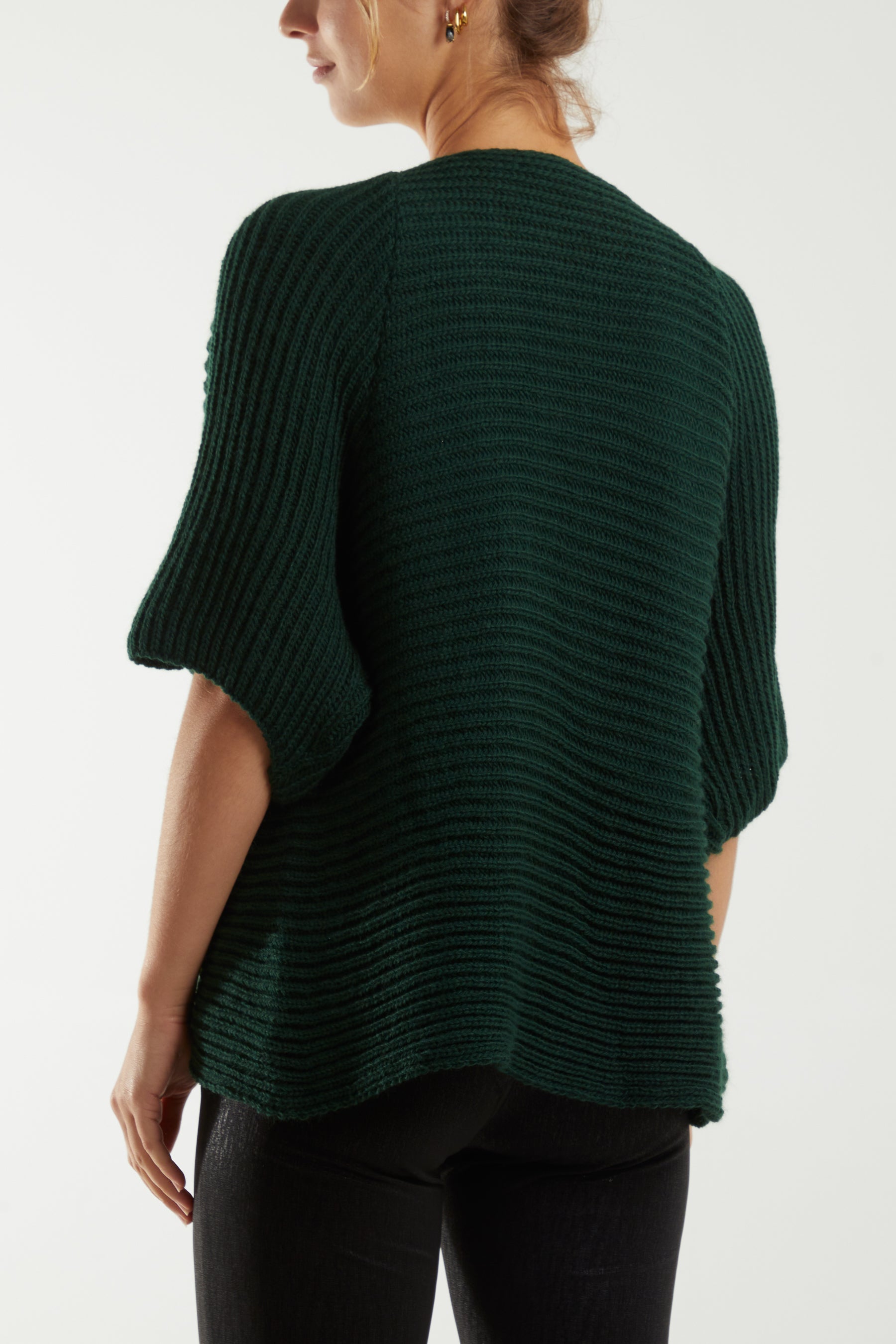 Knitted Kimono Jacket