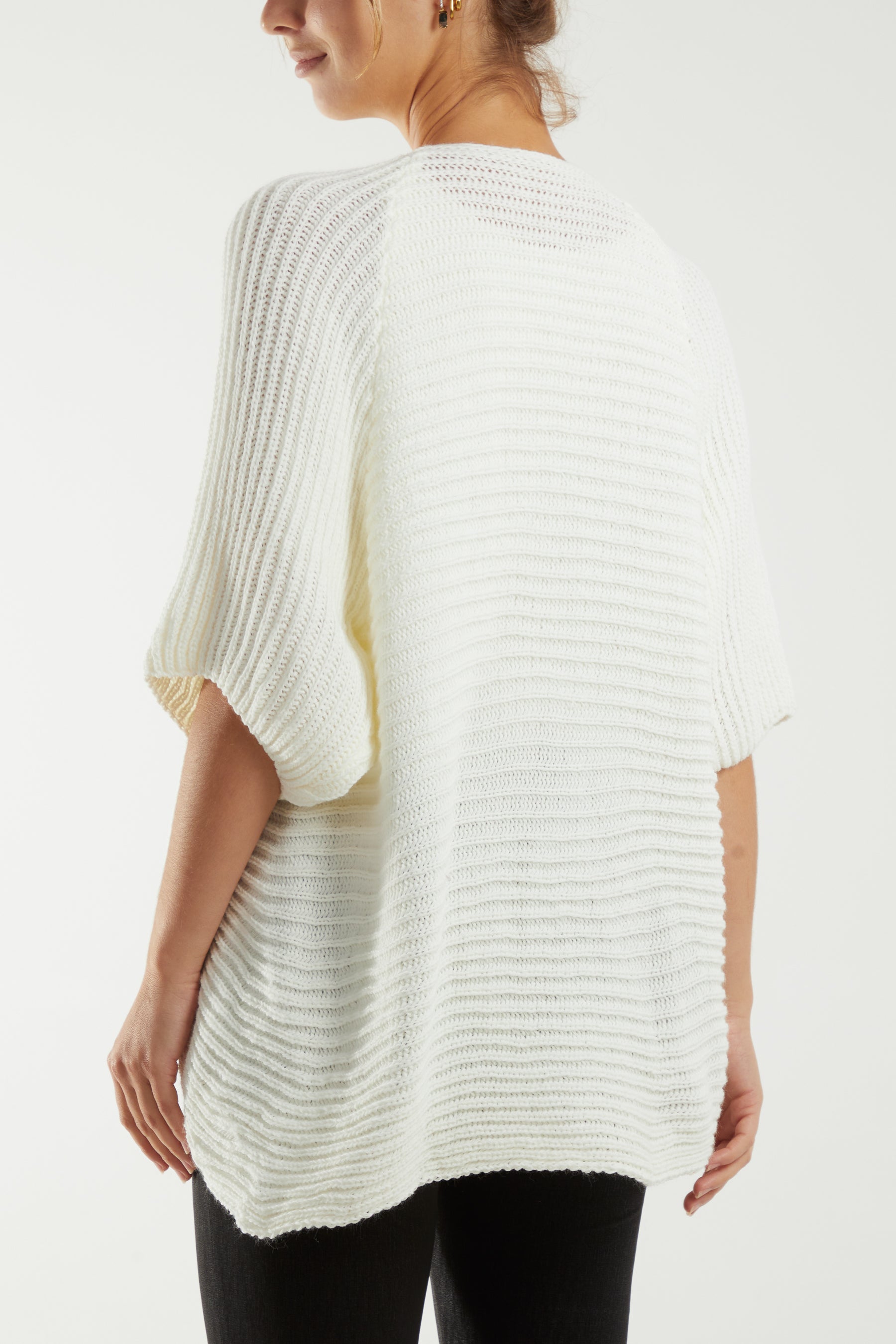 Knitted Kimono Jacket