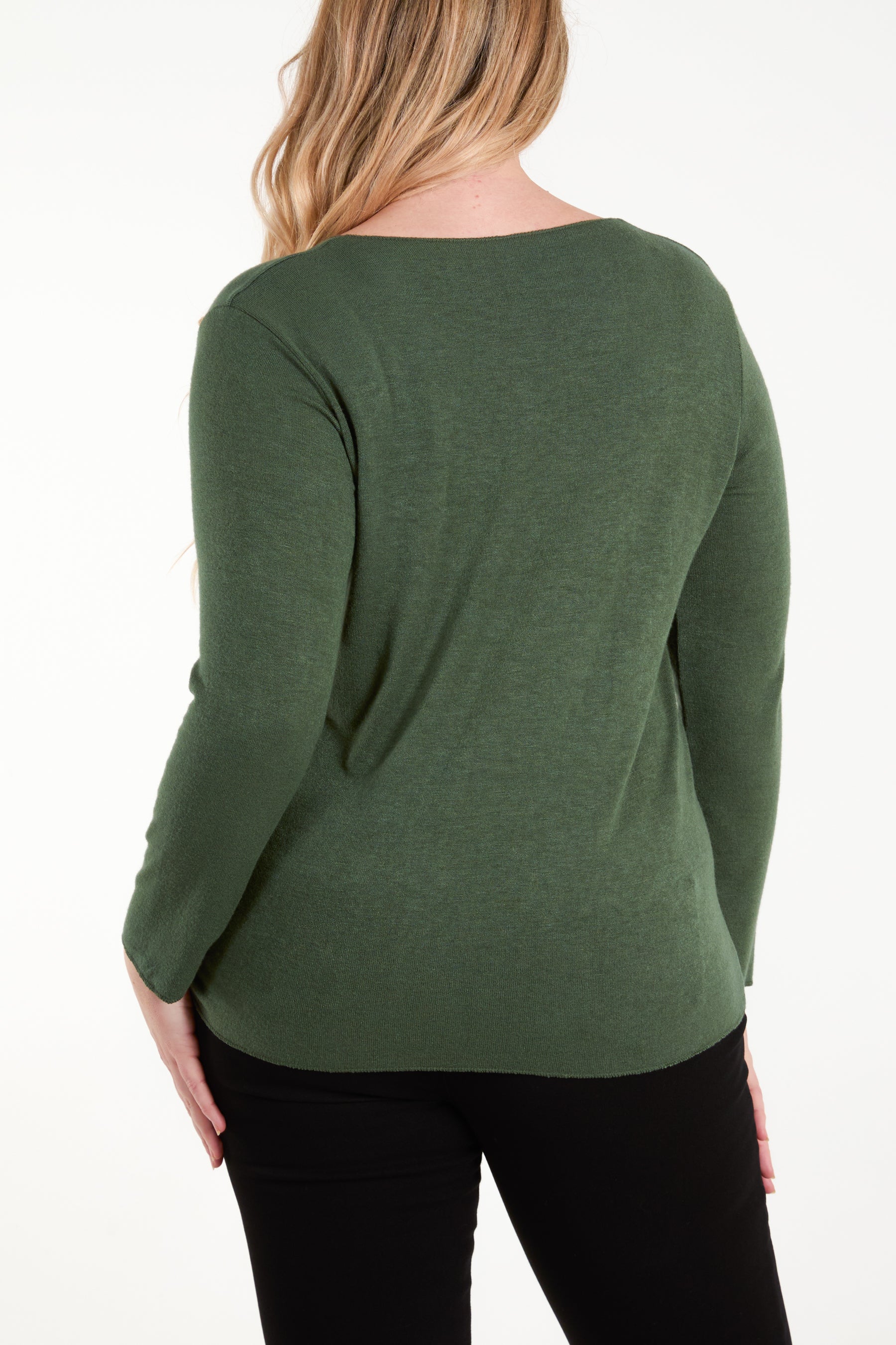Diamante Star Long Sleeve Jumper