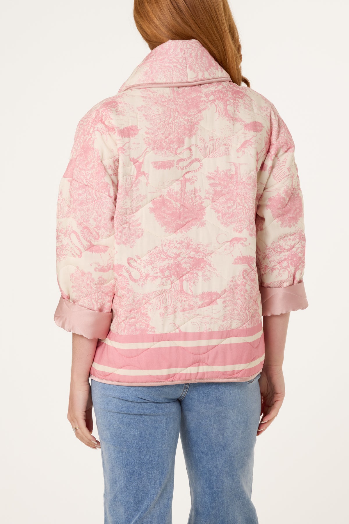 Tuile Du Jouy Quilted Jacket