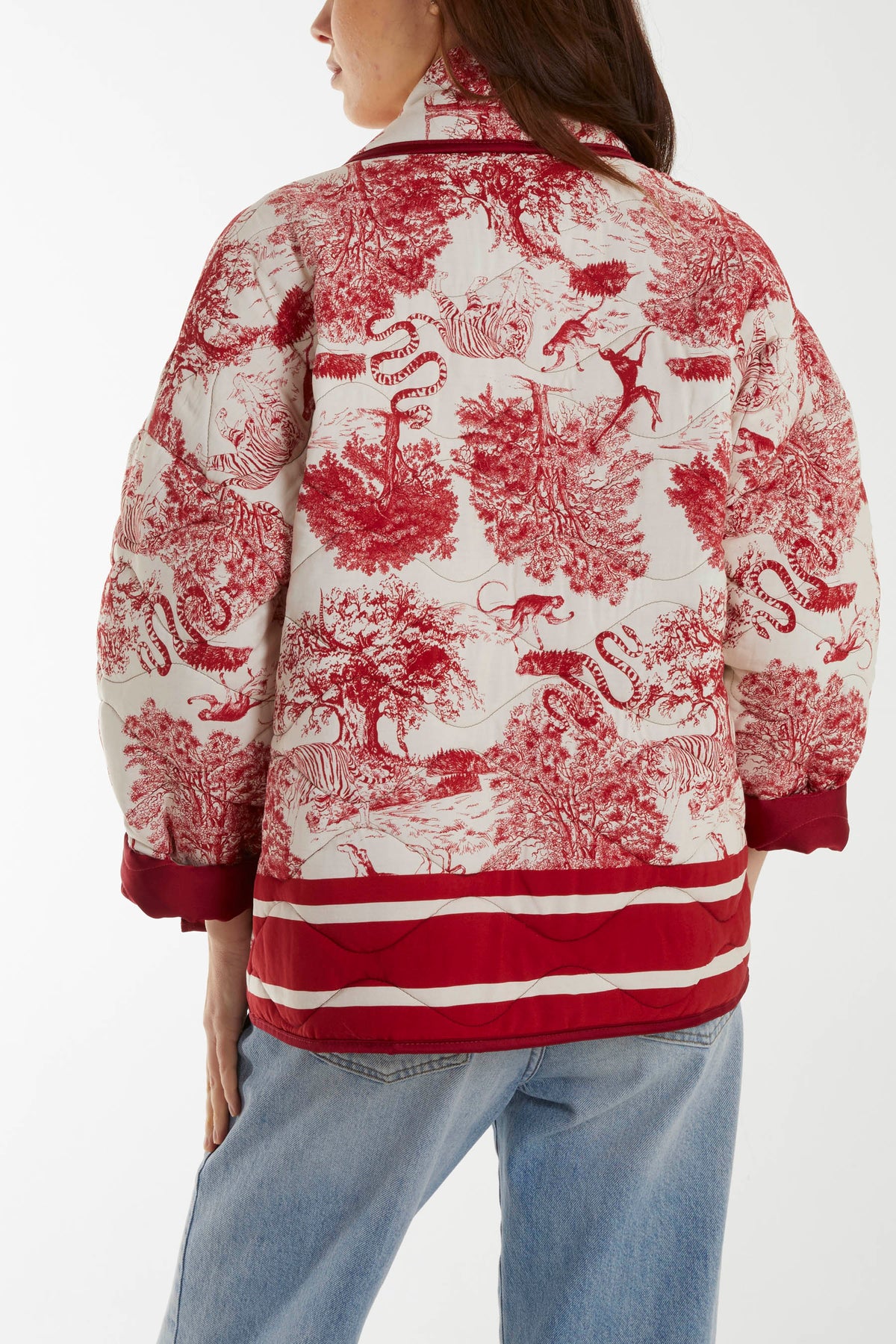 Tuile Du Jouy Quilted Jacket