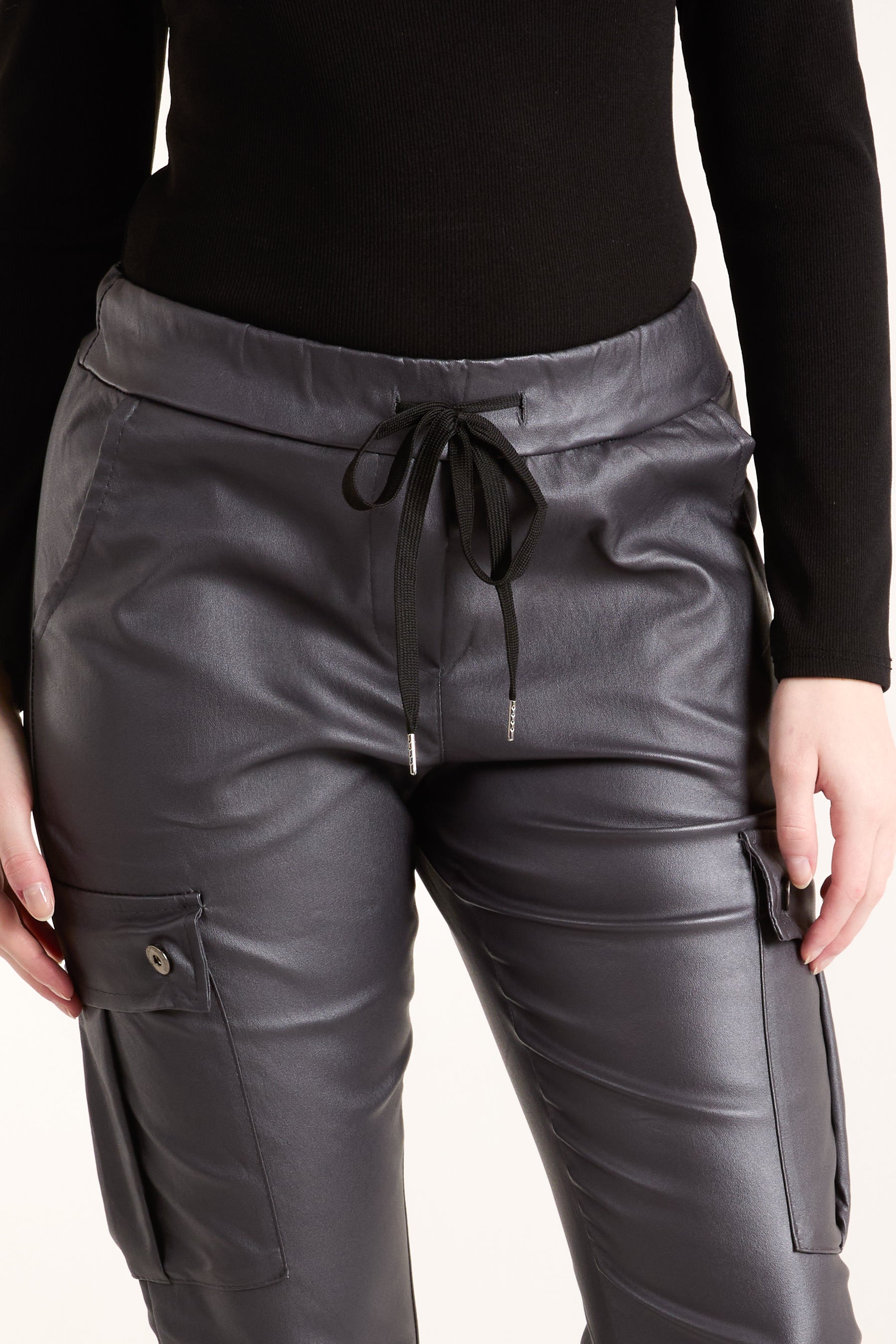 Magic Super Stretch Coated Cargo Trouser