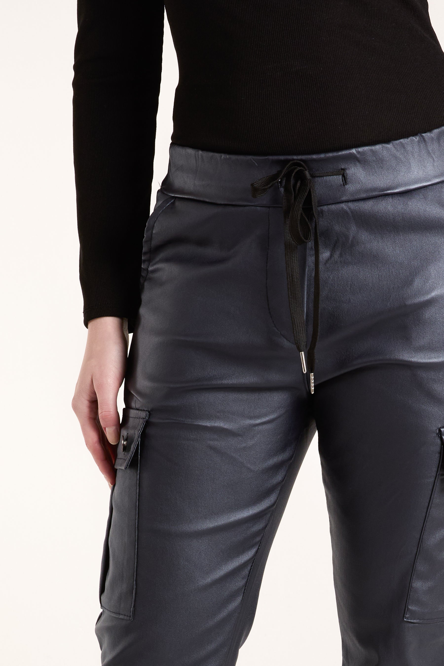 Magic Super Stretch Coated Cargo Trouser