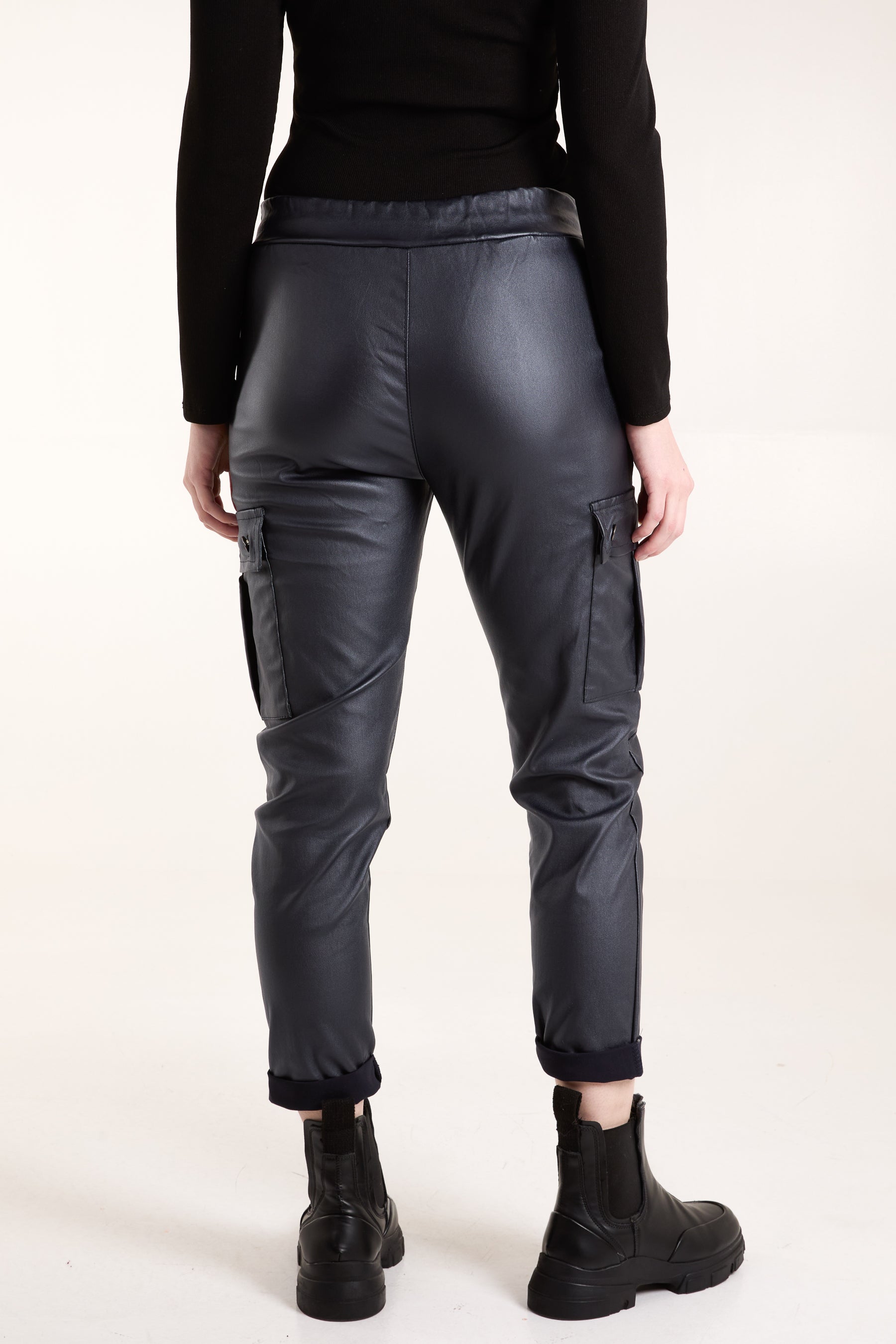 Magic Super Stretch Coated Cargo Trouser