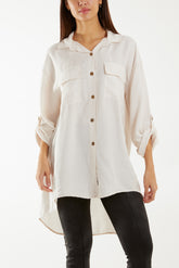 Roll Sleeve Utility Shirt