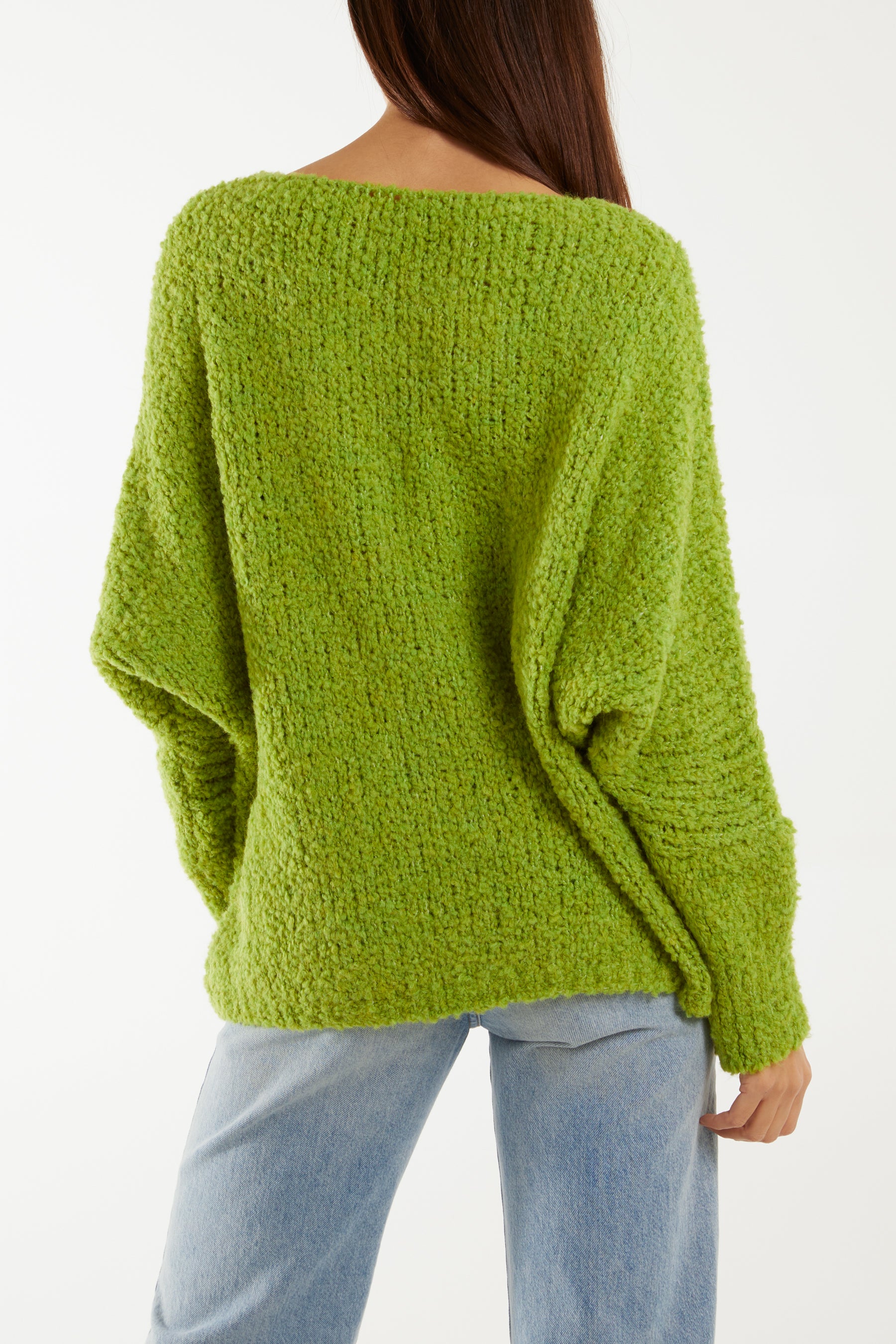 Wool Blend Daisy Boucle Super Soft Knit