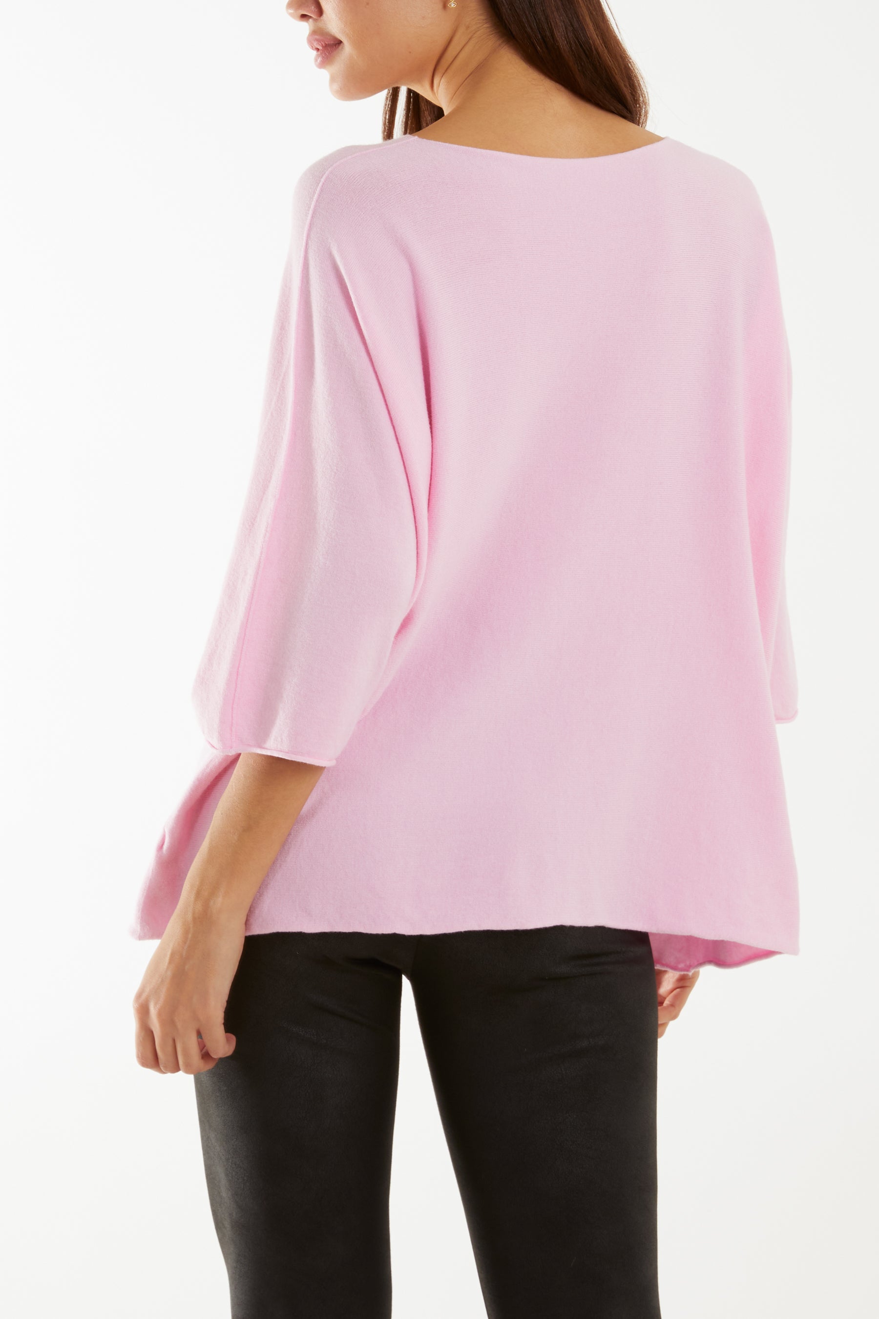 Multicolour Daisy 3/4 Sleeve Jumper
