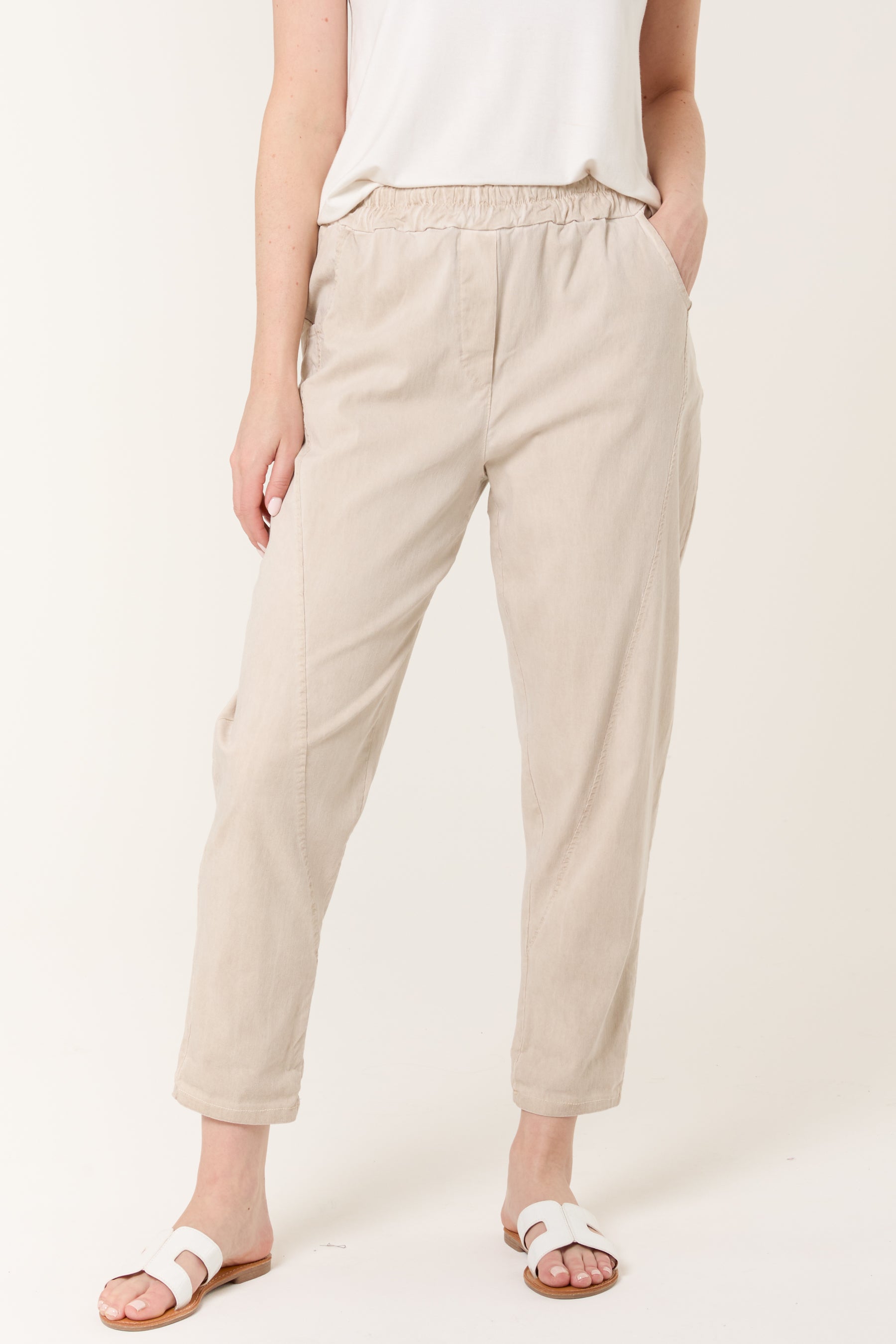 Washed Relaxed Fit Magic Trousers