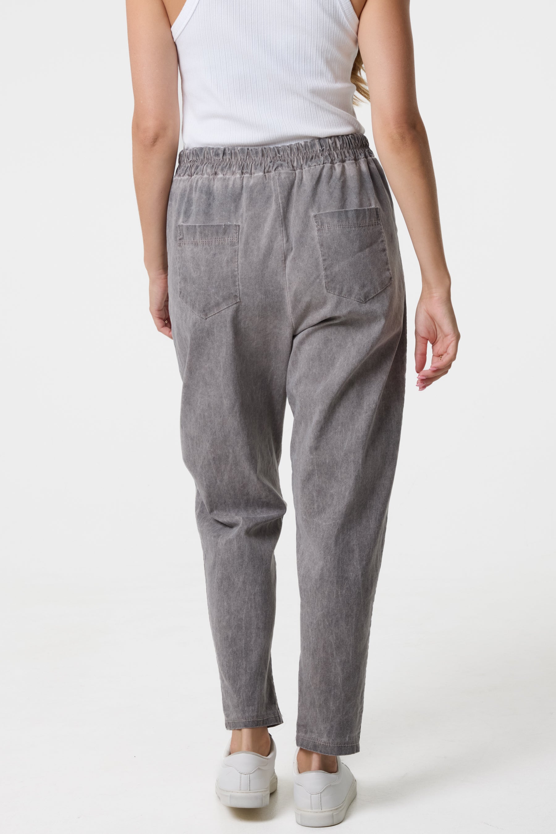 Washed Relaxed Fit Magic Trousers