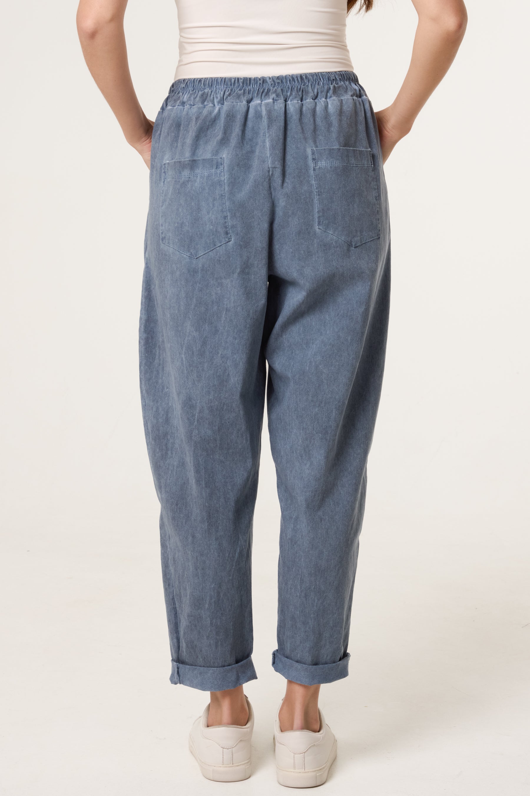 Washed Relaxed Fit Magic Trousers