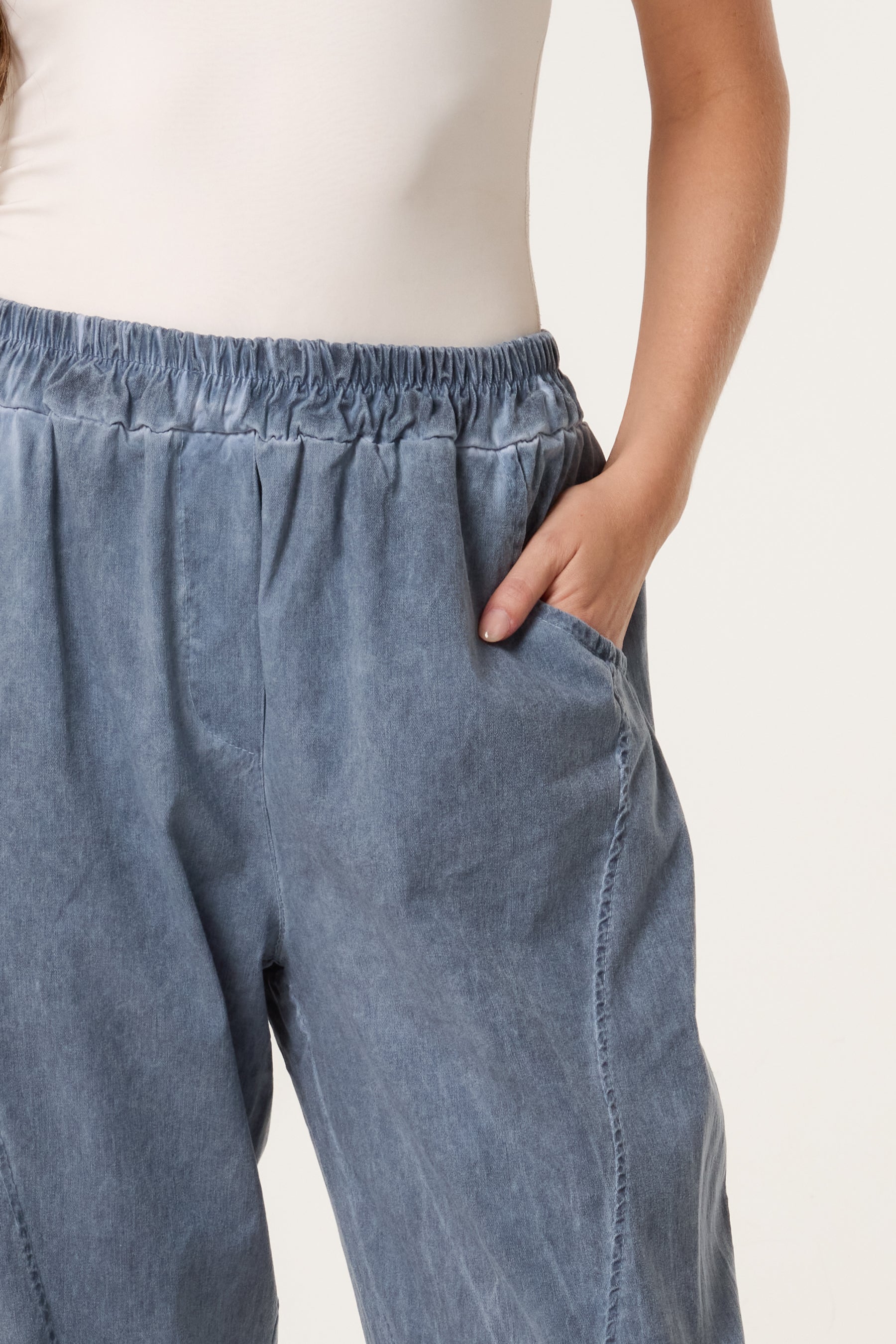 Washed Relaxed Fit Magic Trousers