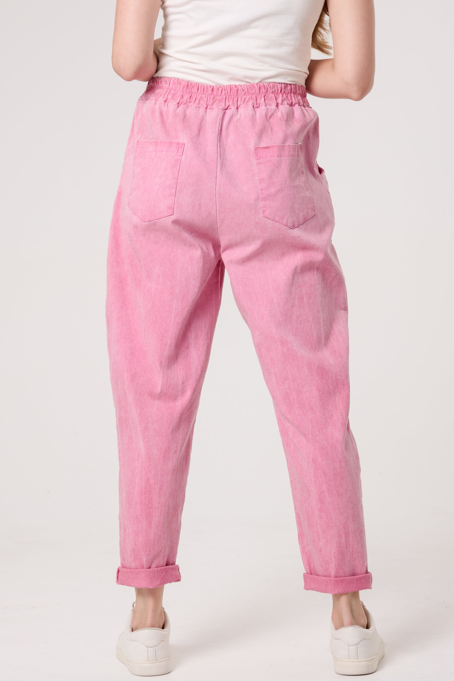 Washed Relaxed Fit Magic Trousers