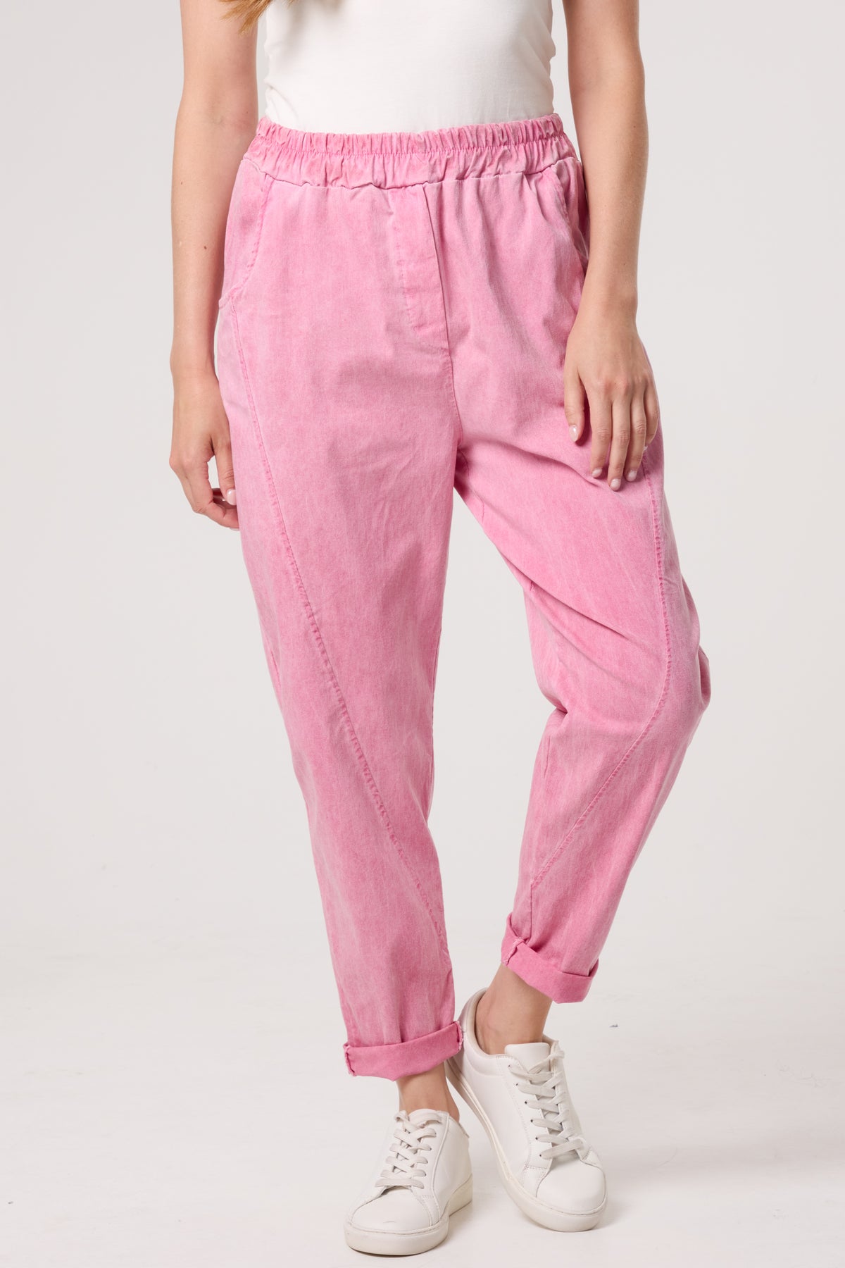 Washed Relaxed Fit Magic Trousers