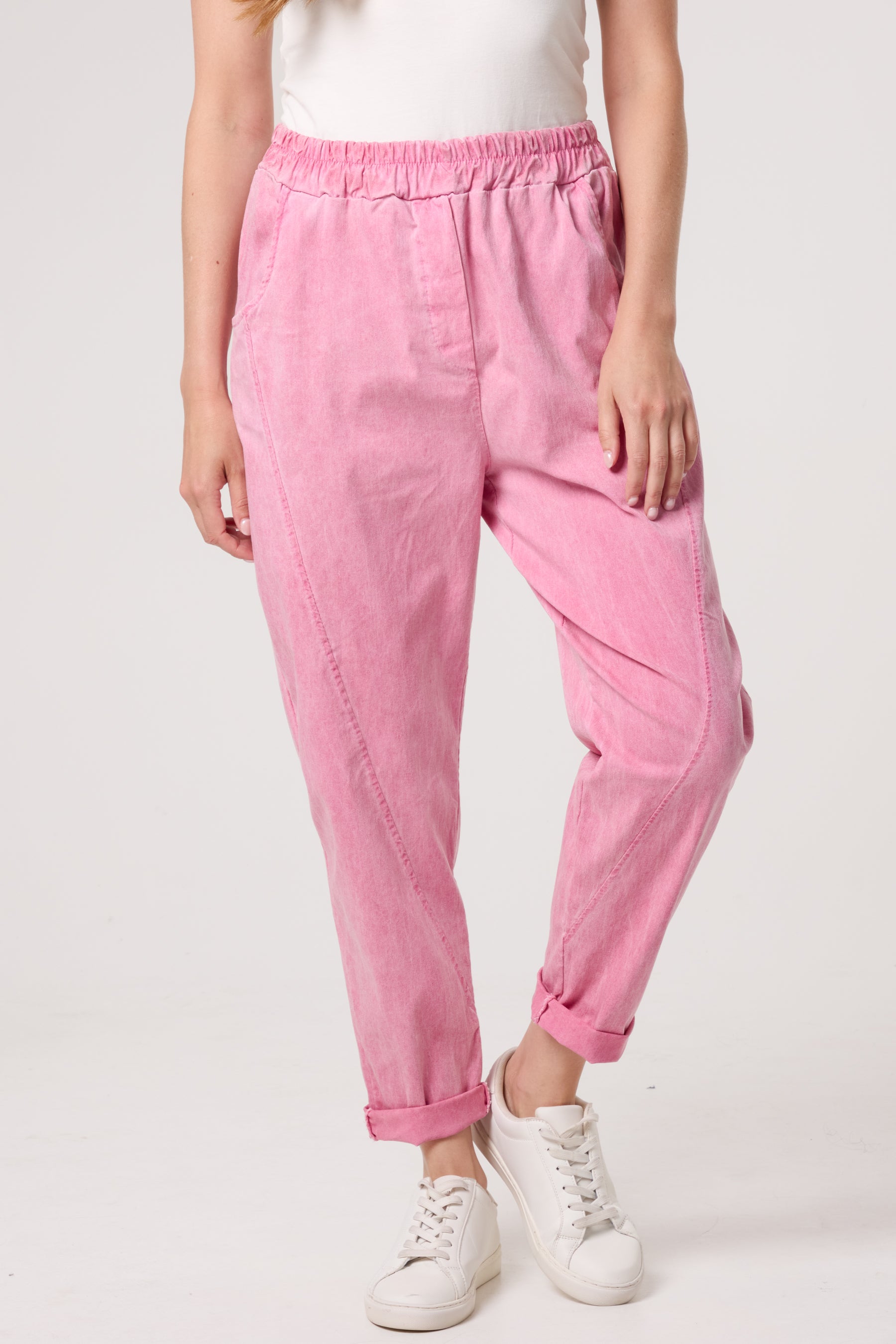 Washed Relaxed Fit Magic Trousers