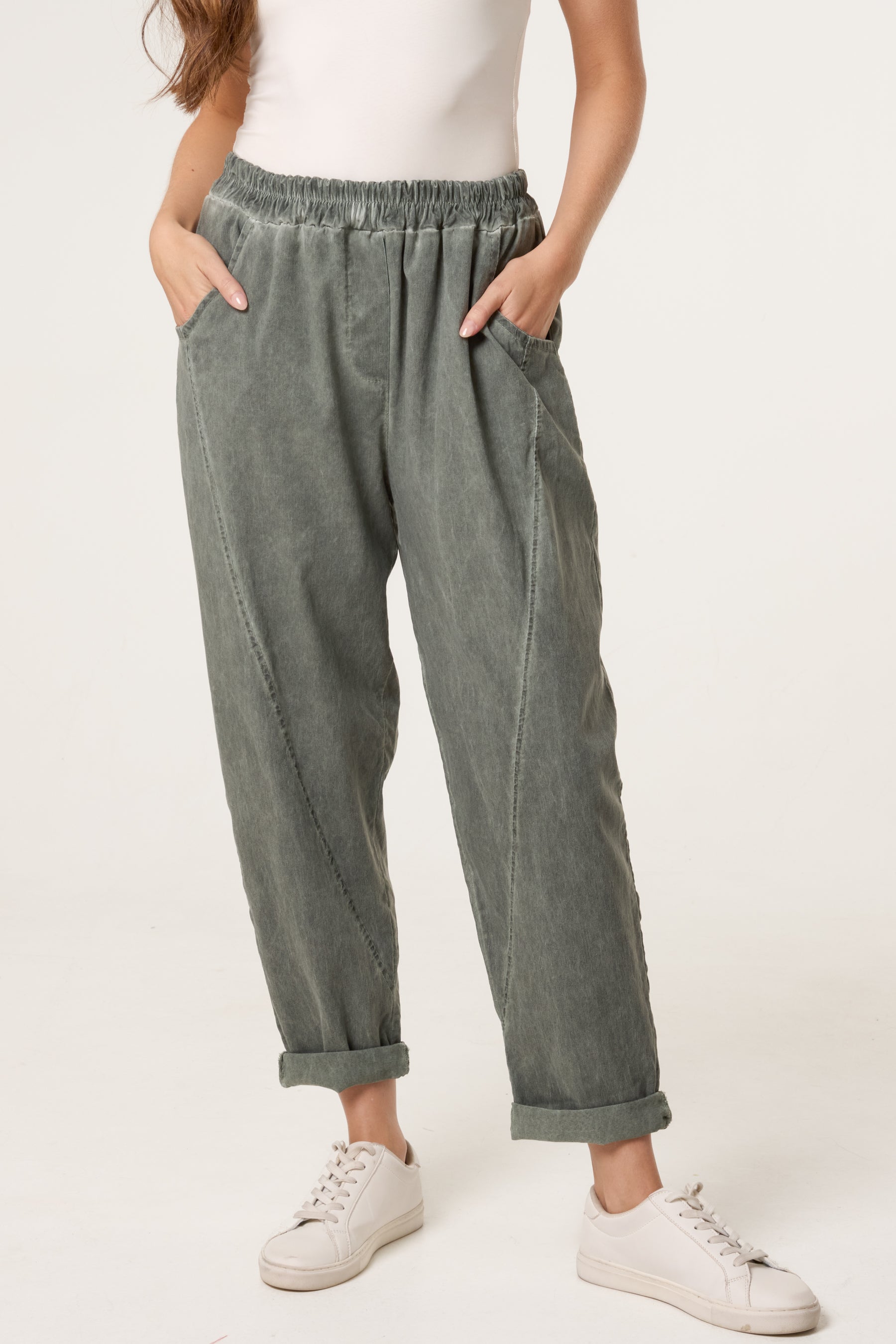 Washed Relaxed Fit Magic Trousers