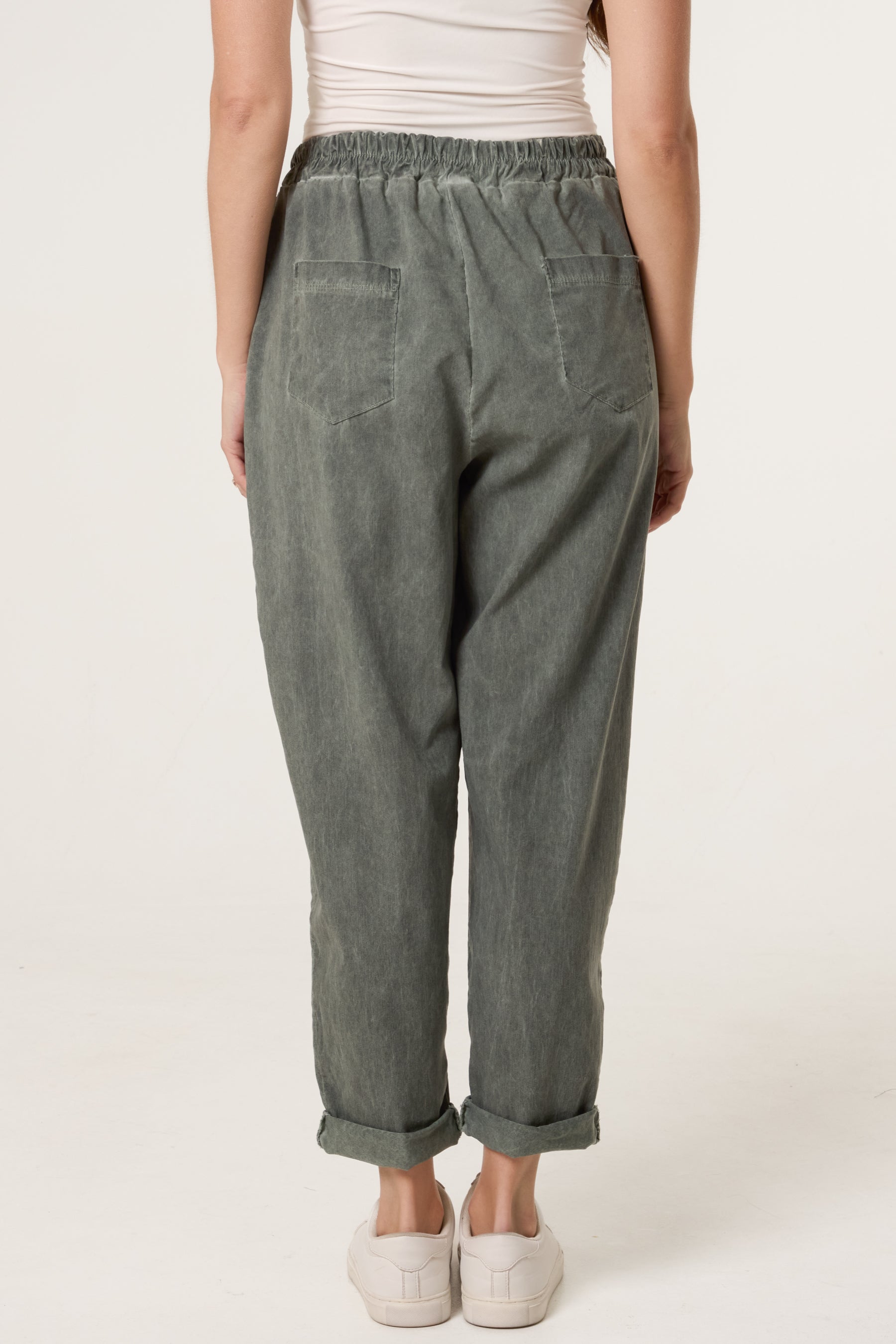 Washed Relaxed Fit Magic Trousers
