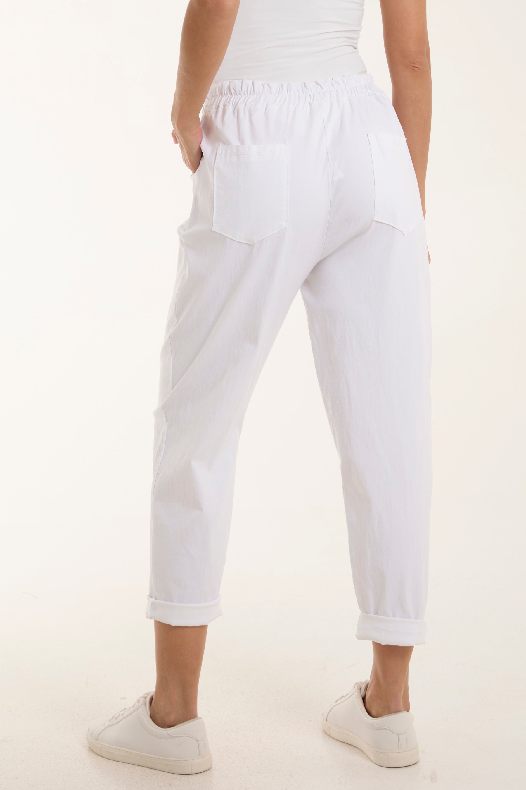Washed Relaxed Fit Magic Trousers