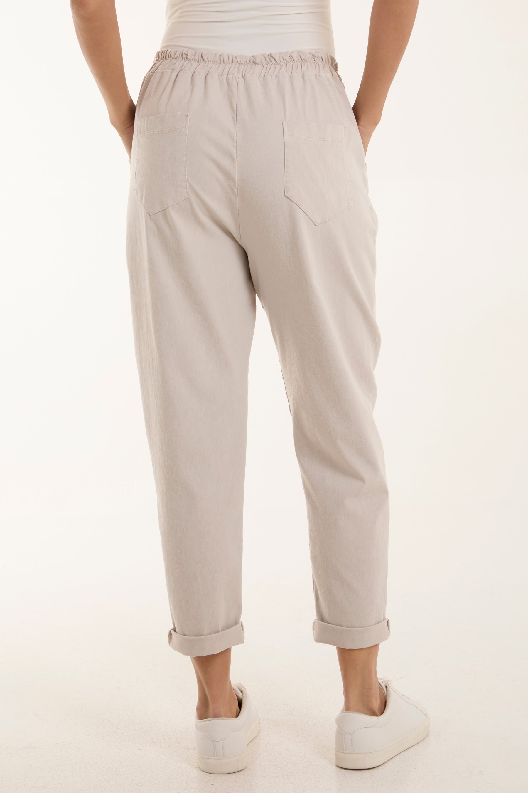Washed Relaxed Fit Magic Trousers