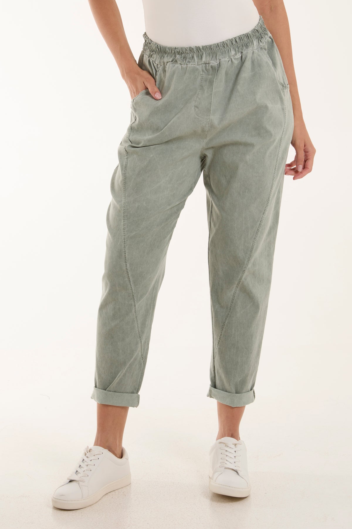 Washed Relaxed Fit Magic Trousers