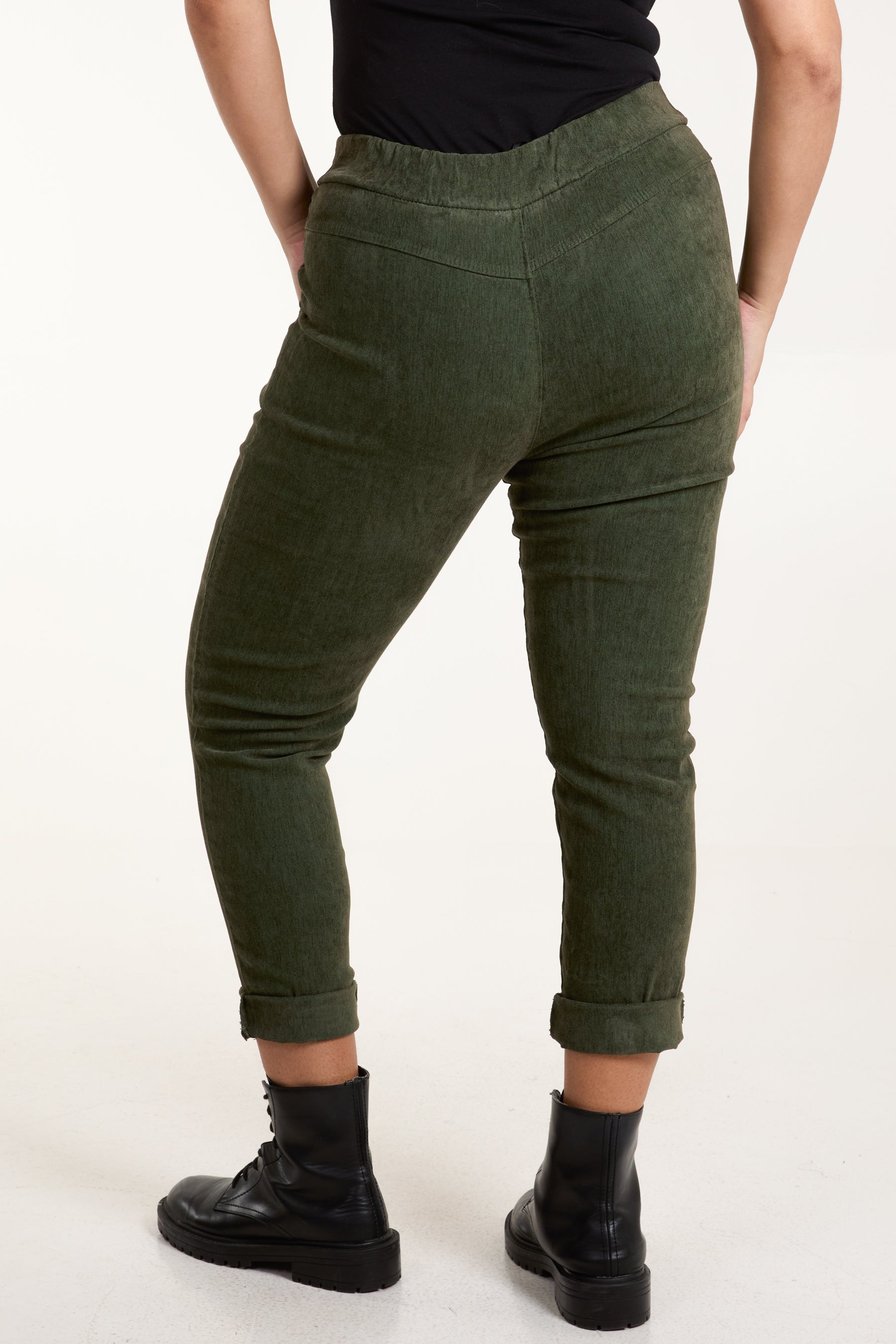 Corduroy Magic Drawstring Trousers
