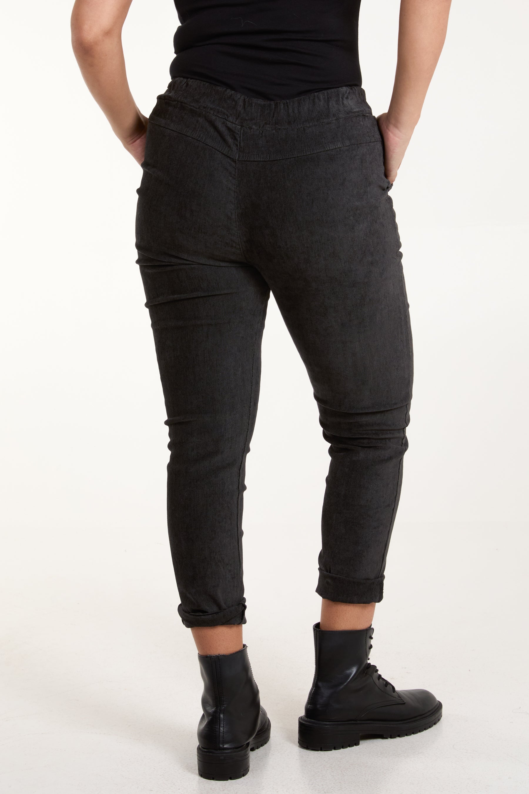 Corduroy Magic Drawstring Trousers