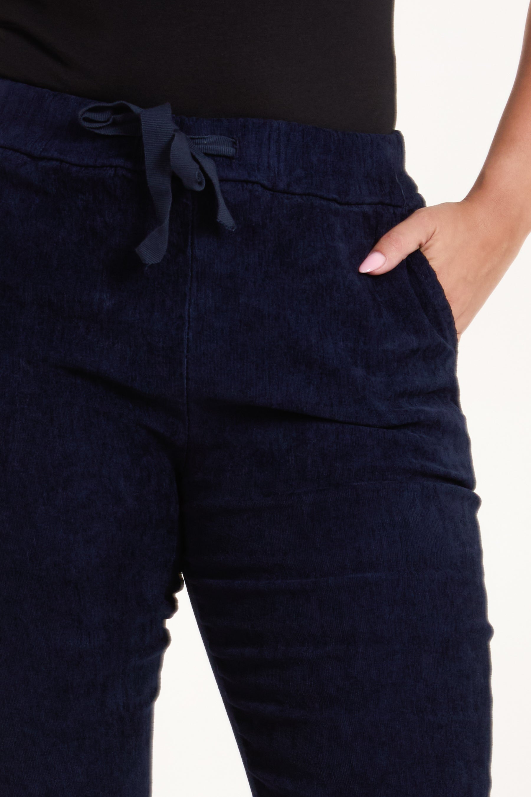 Corduroy Magic Drawstring Trousers