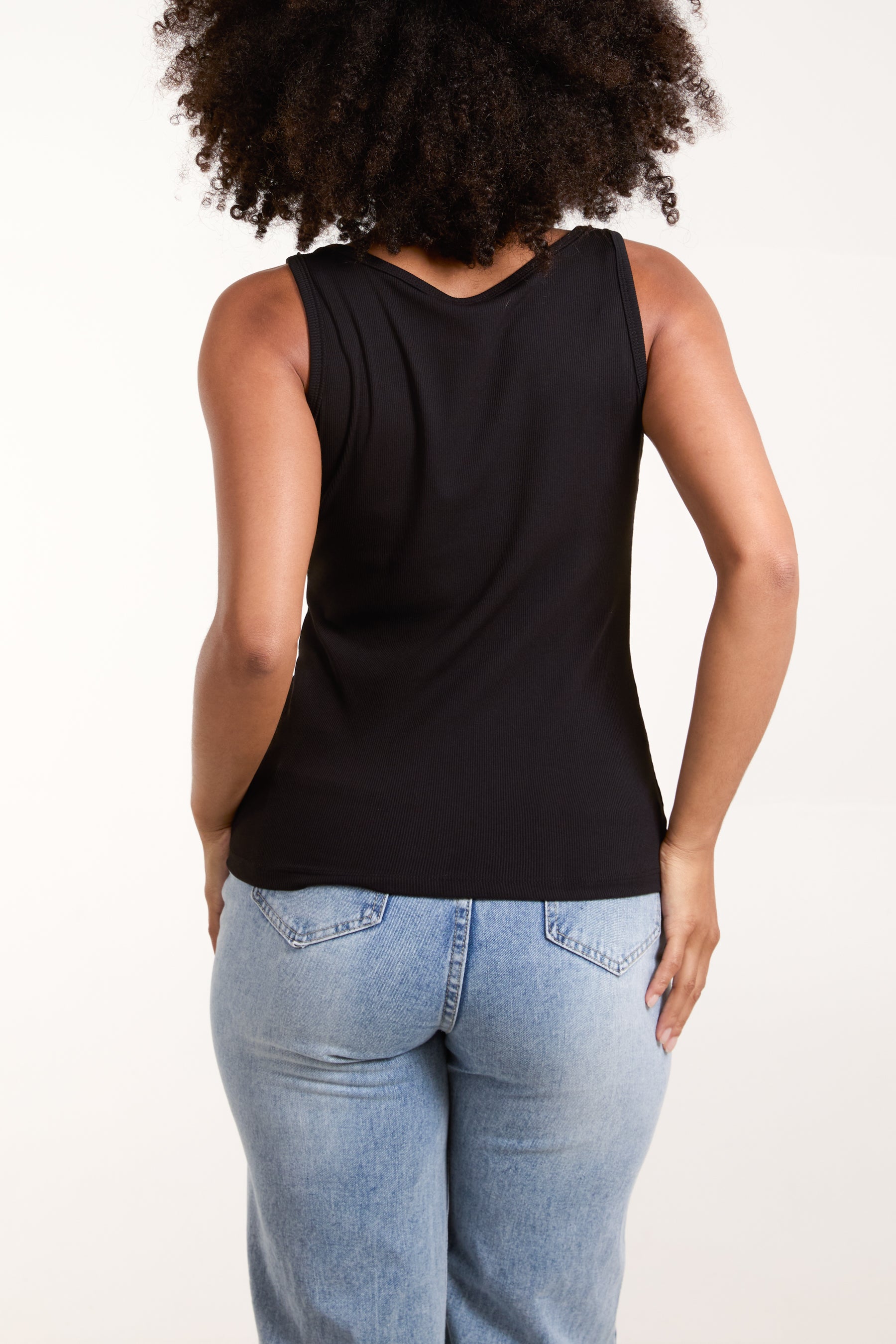 Ribbed Vest Top