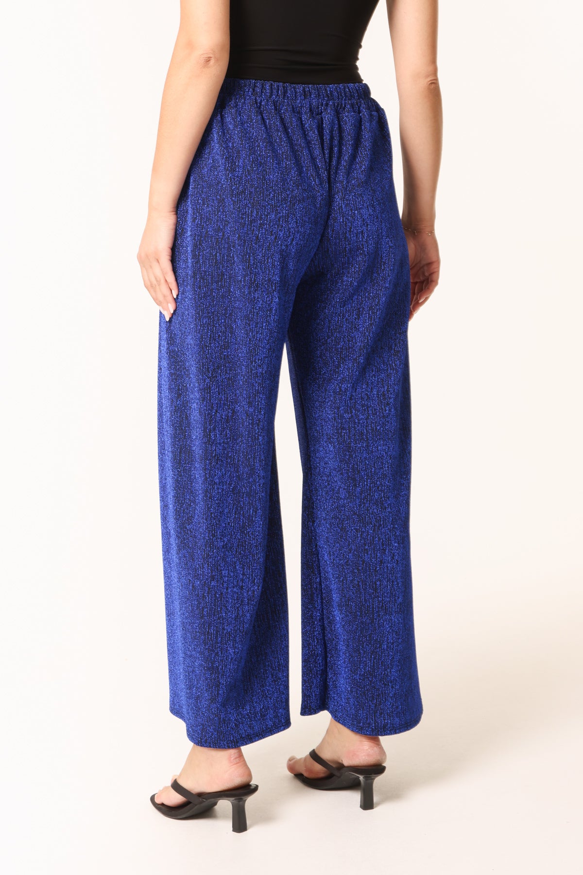 Glitter Wide Leg Trousers