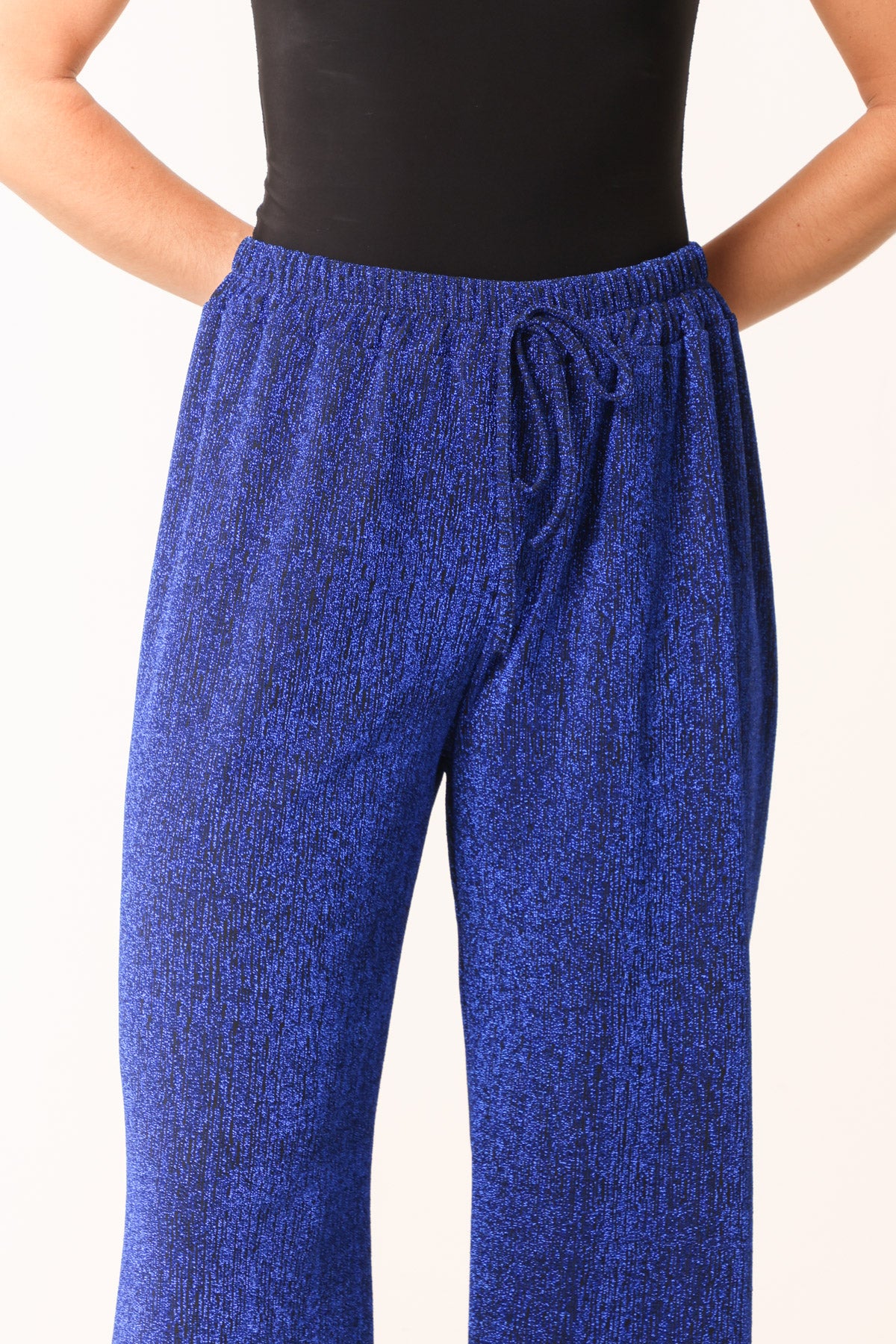Glitter Wide Leg Trousers