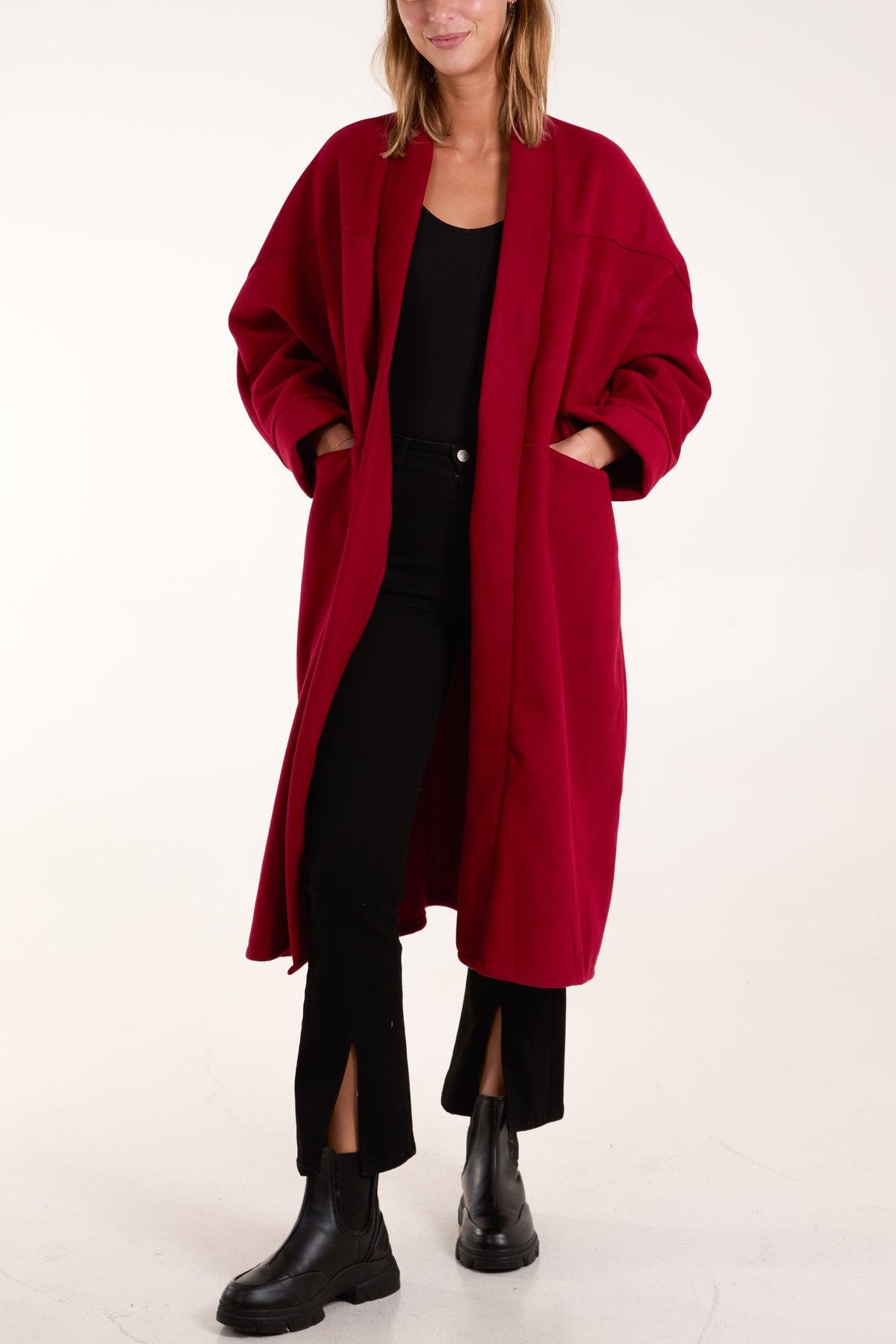Longline Pockets Light Coat