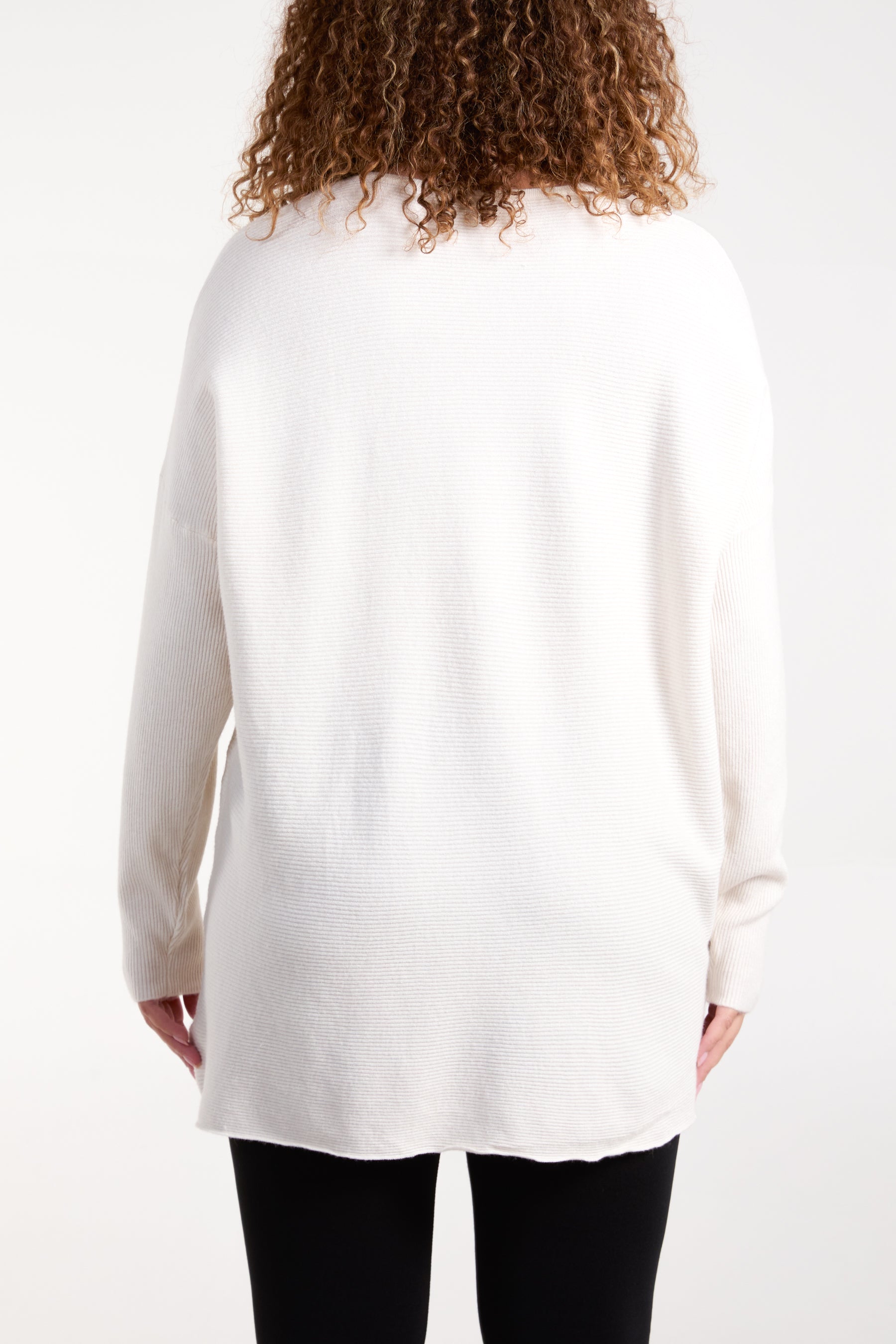 Sequin & Diamante Start Ribbed Jumper
