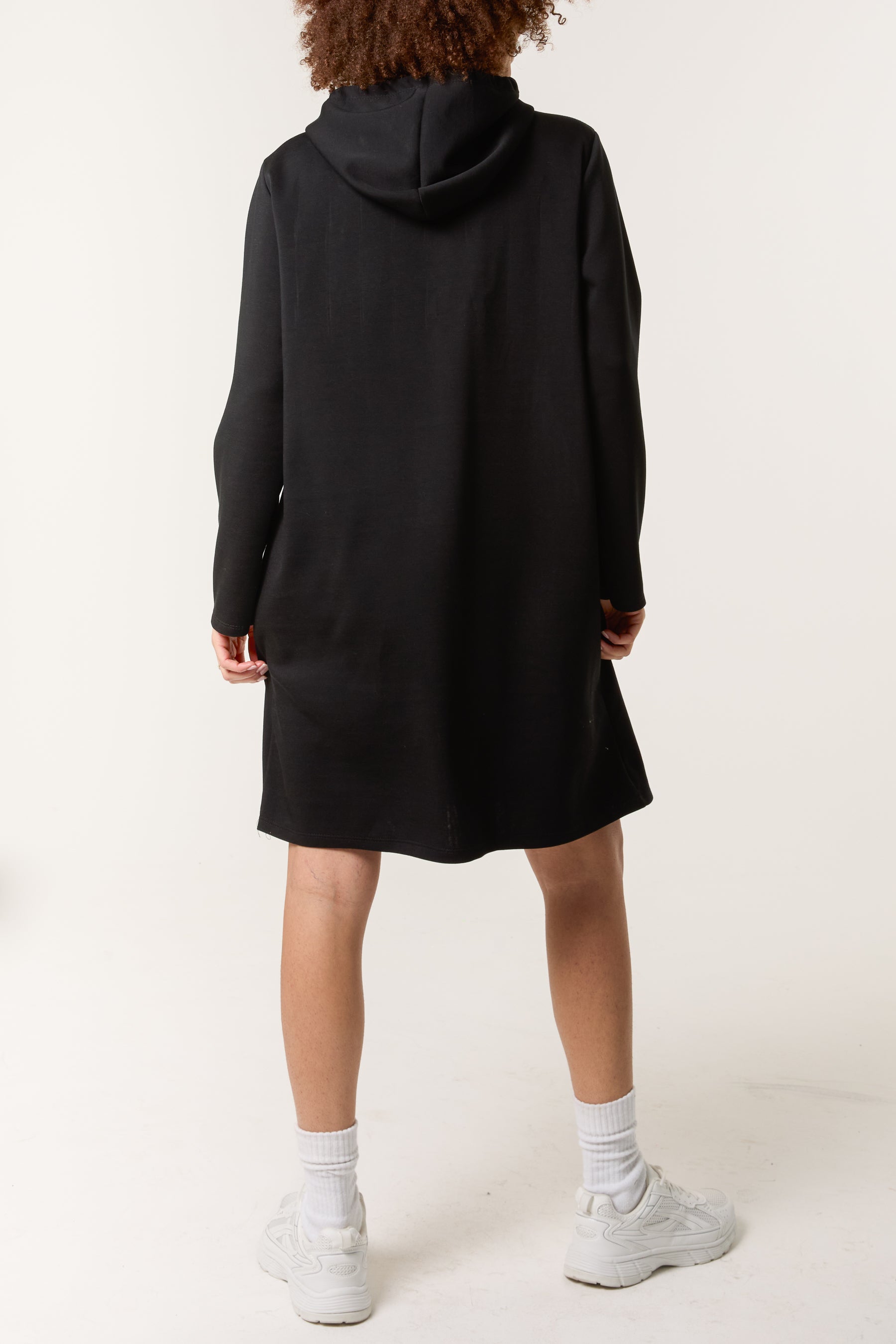 Soft Touch Hooded Sweatshirt Dress