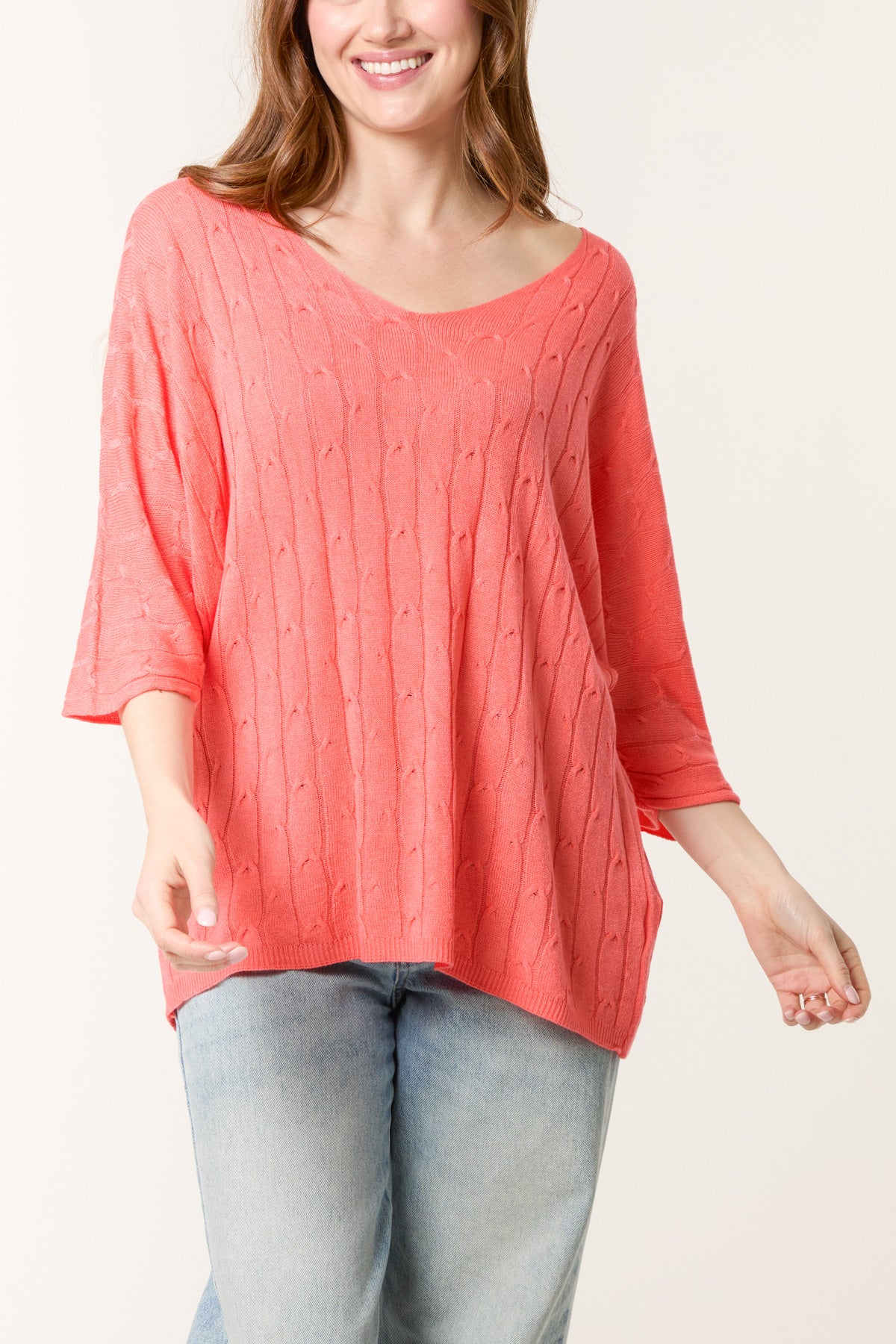 Capri V Neck Knit Jumper main image 1