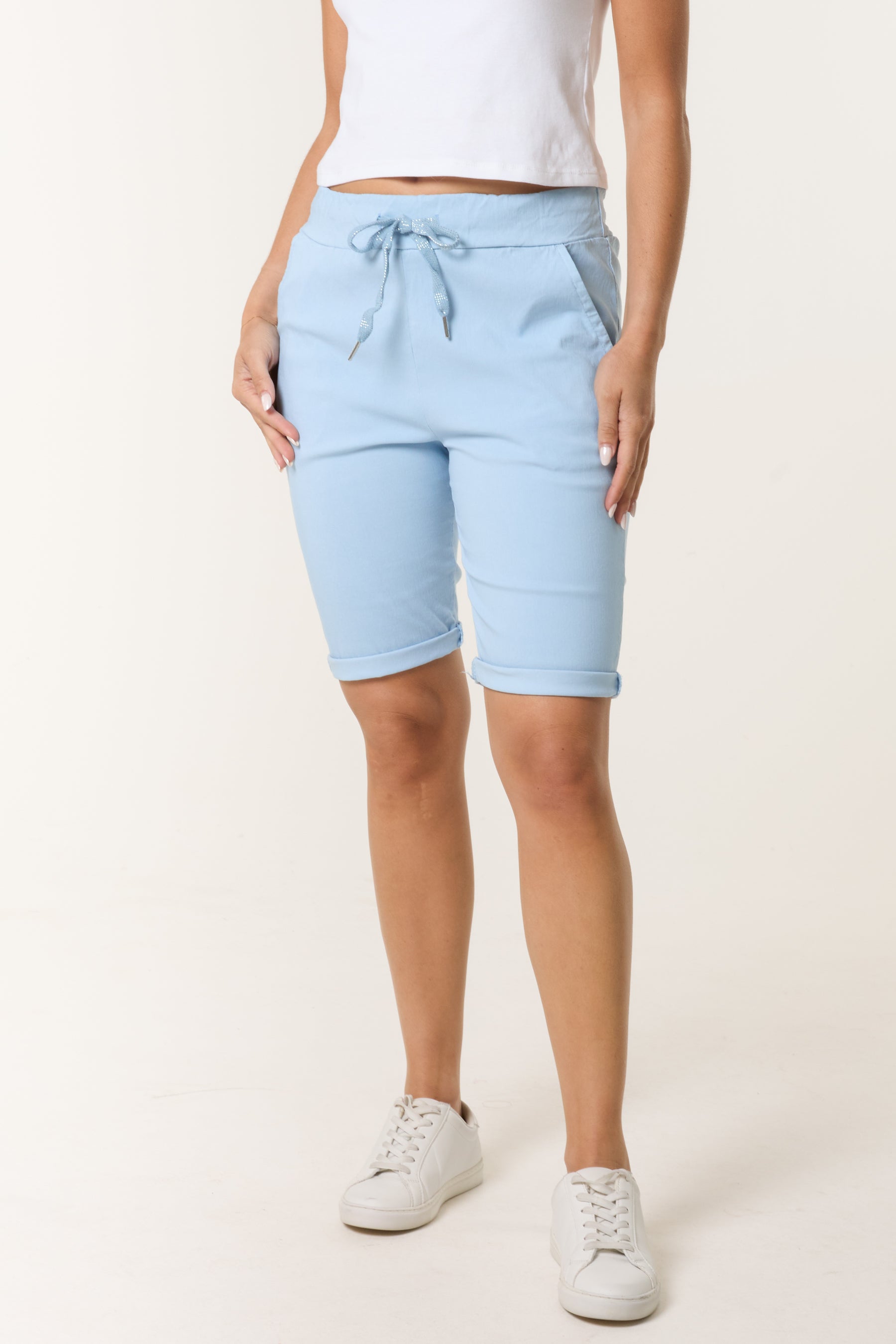 Magic Non-Crush Drawstring Shorts