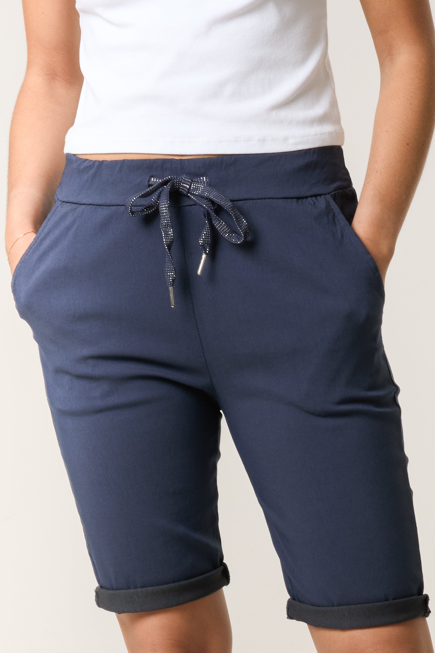 Magic Non-Crush Drawstring Shorts