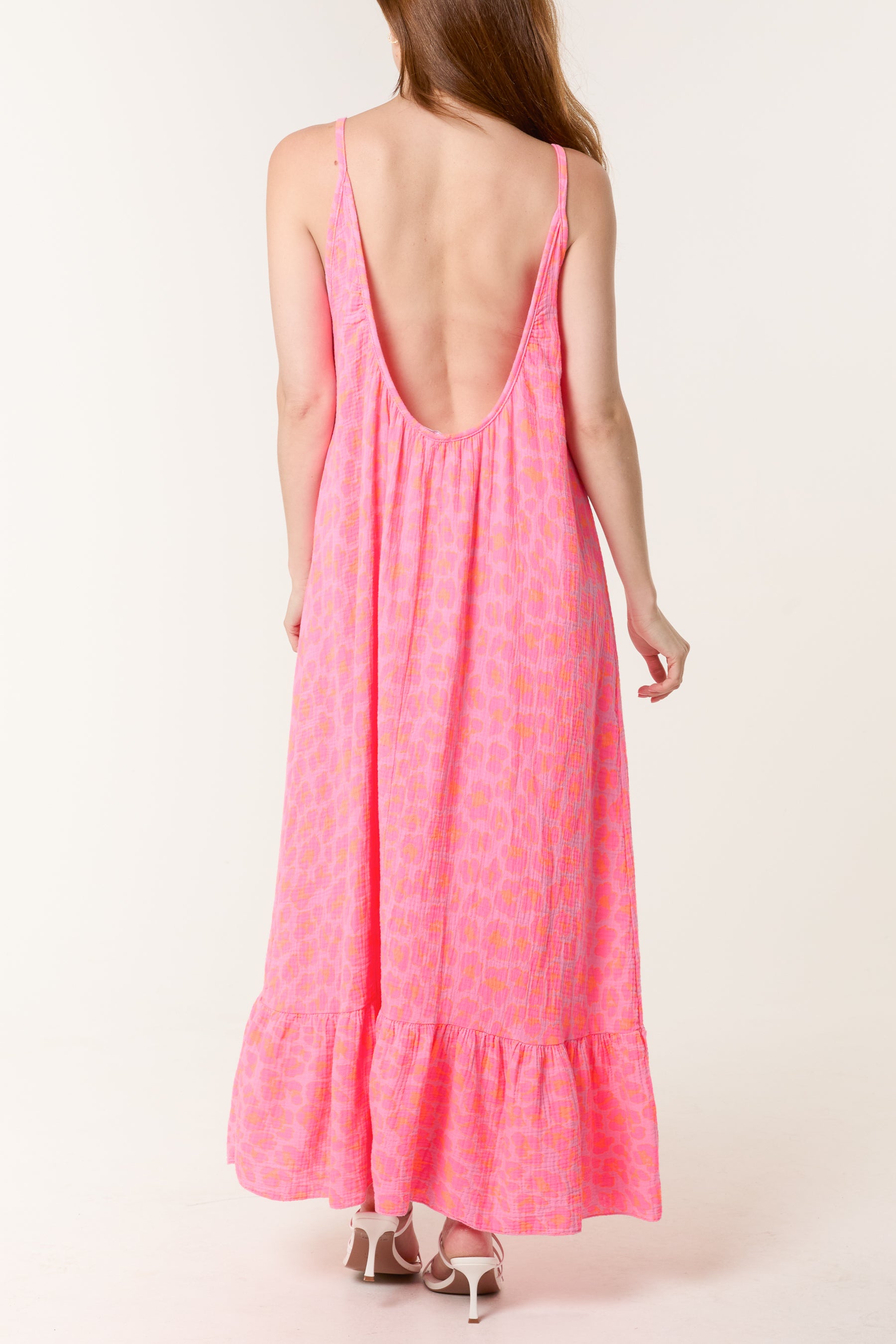 Animal Print Cami Maxi Dress