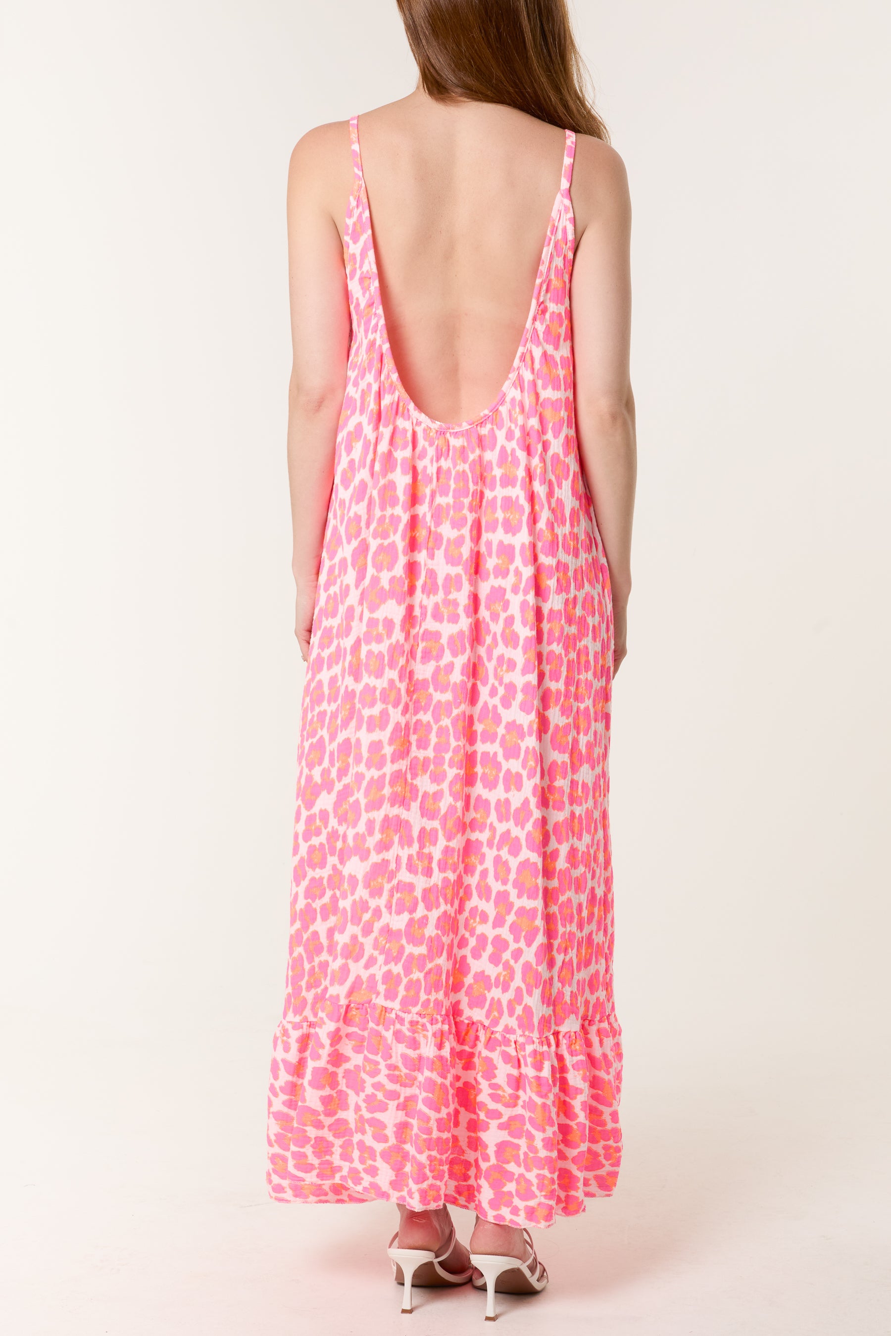 Animal Print Cami Maxi Dress