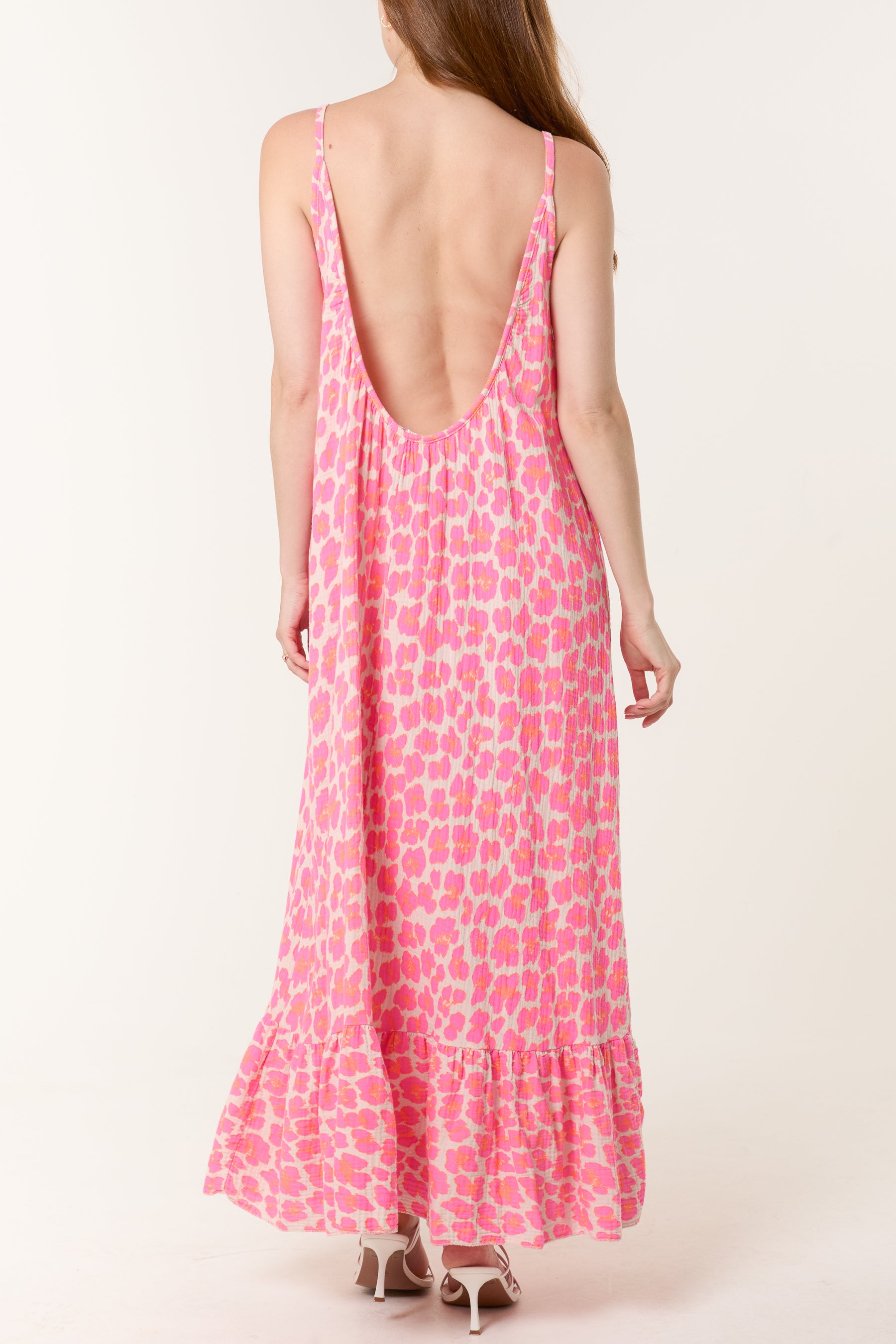 Animal Print Cami Maxi Dress