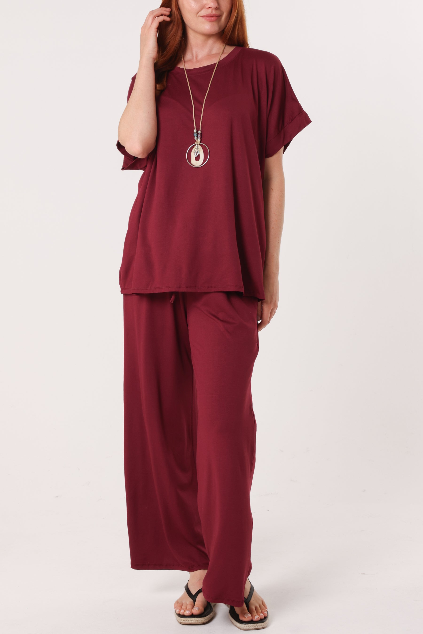 Necklace Jersey Co-Ord Set
