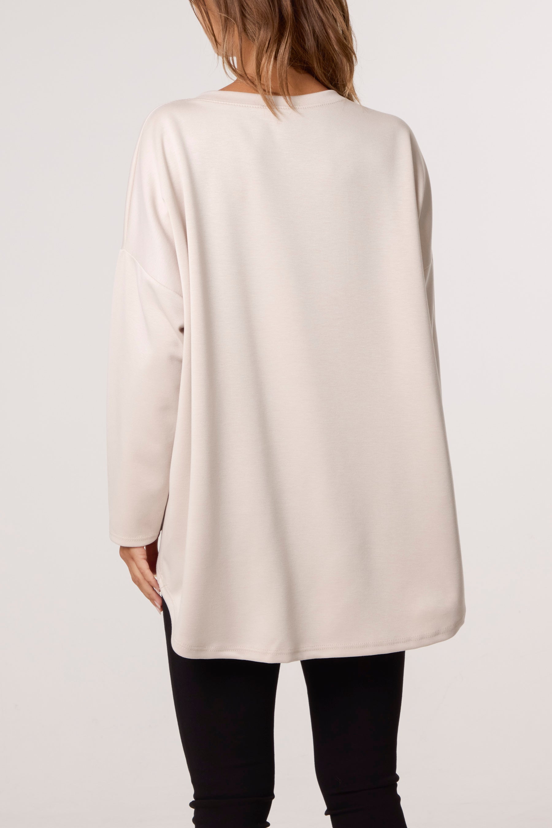 Foil Animal Heart Soft Touch Sweatshirt