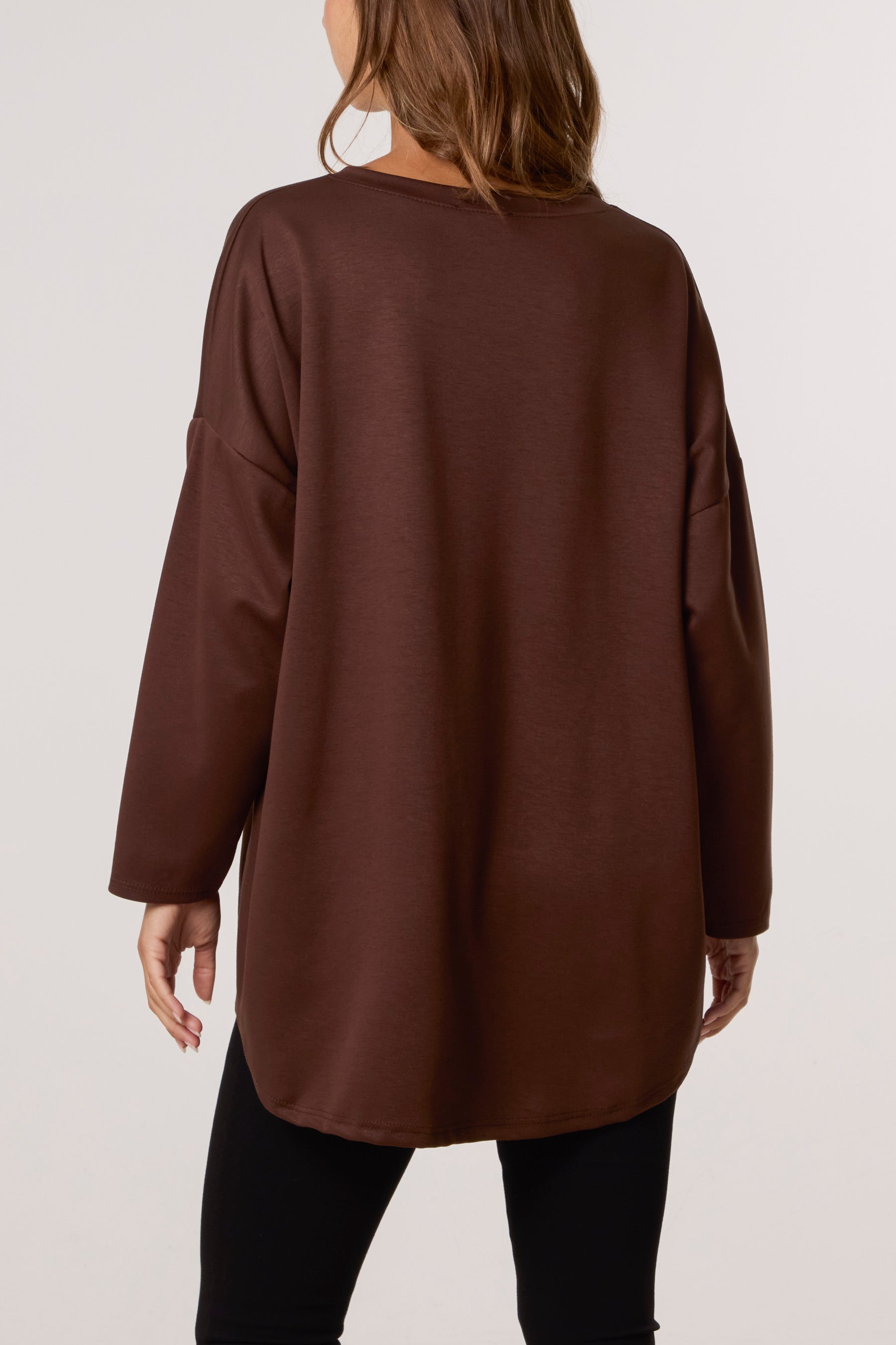 Foil Animal Heart Soft Touch Sweatshirt